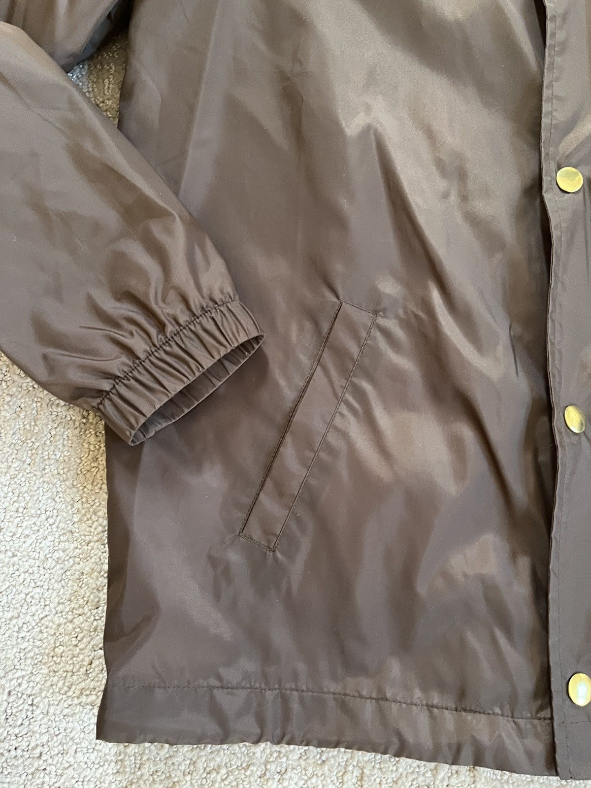 JJJJound Brown coaches jacket Size US S / EU 44-46 / 1 - 3 Thumbnail