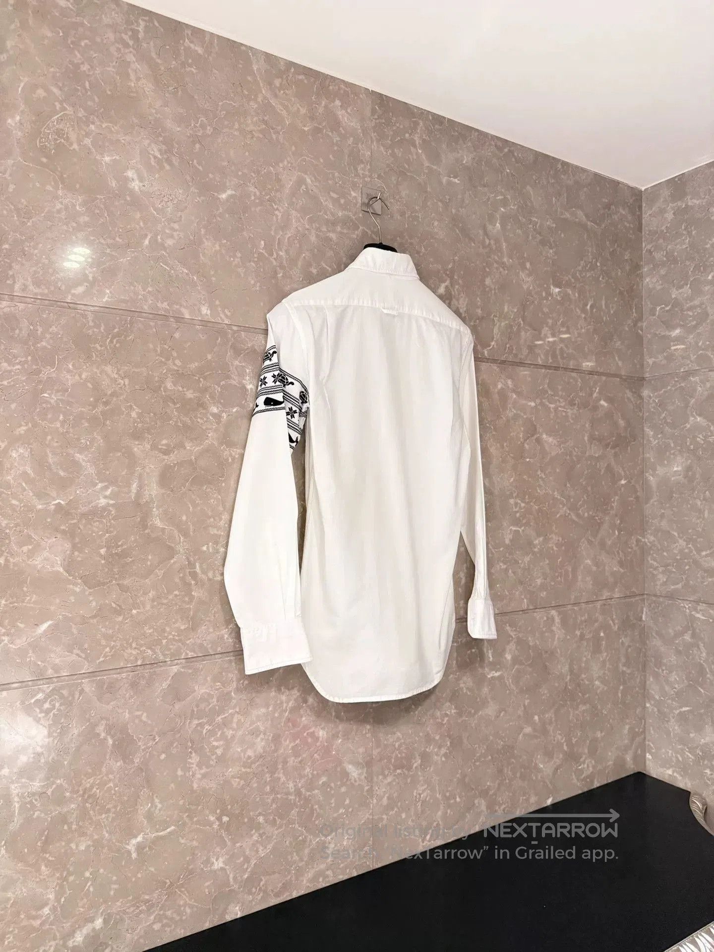 Thom Browne Thom Browne Whale Embroidery White Shirt. Size US S / EU 44-46 / 1 - 2 Thumbnail