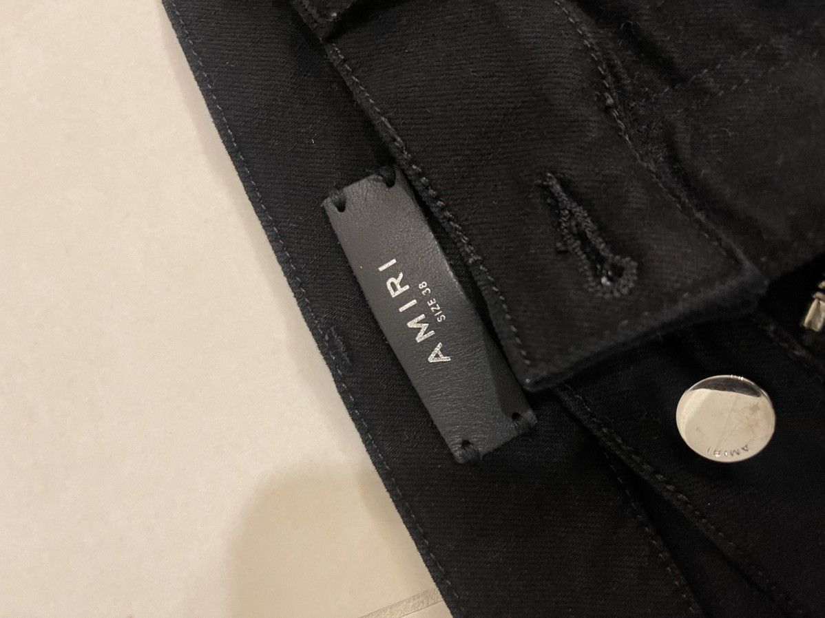 Amiri Amiri black art patch painted jeans Size US 38 / EU 54 - 8 Thumbnail