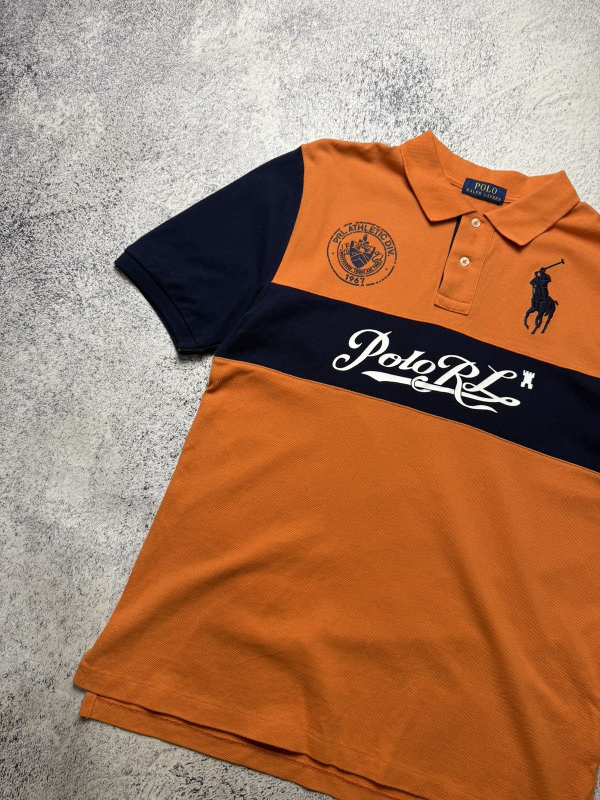 Polo Ralph Lauren Mens Vintage Polo Ralph Lauren Polos 67 Y2K Rugby T-shirt Size US M / EU 48-50 / 2 - 6 Thumbnail