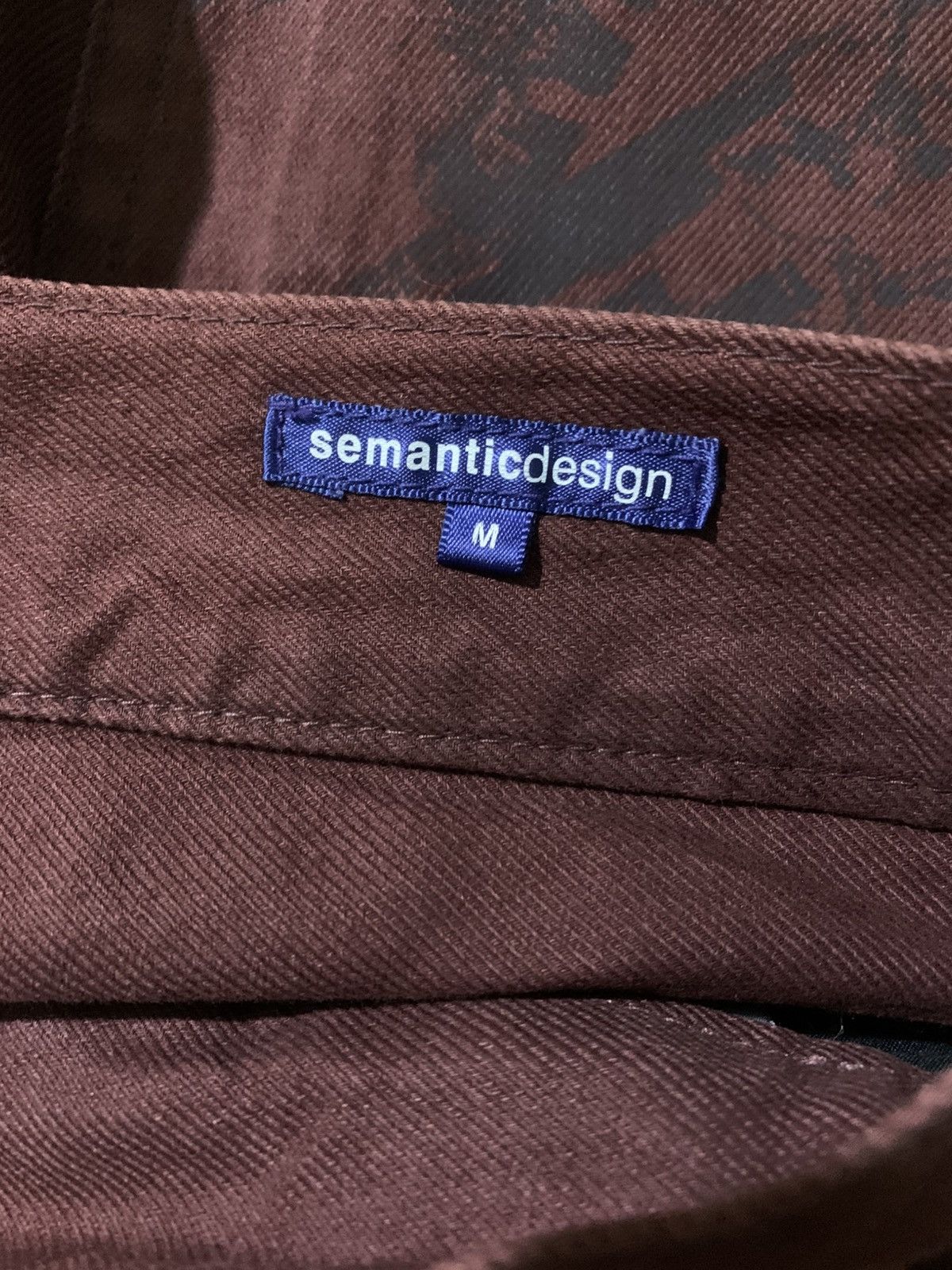 semanticdesign 🌑BLACKFRIDAY🌑 Flare Jeans Semantic Design Maroon Size US 31 - 5 Thumbnail