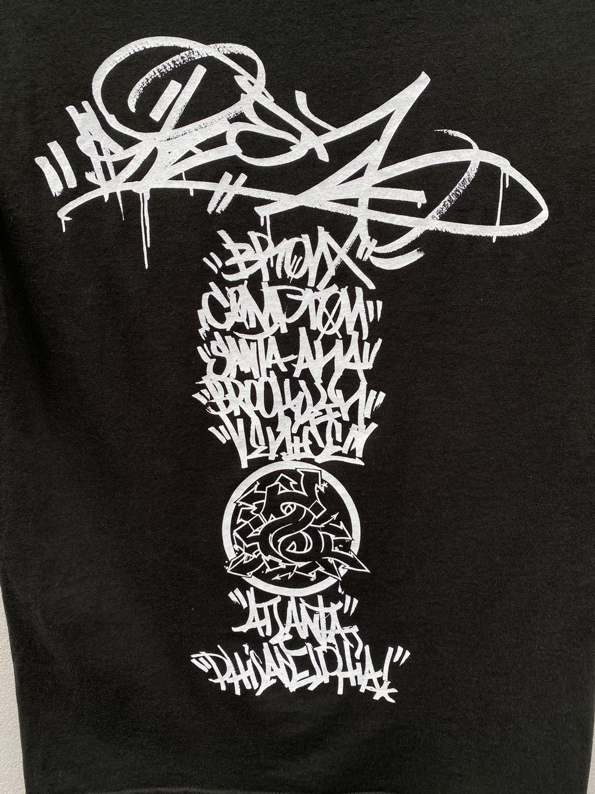 Stussy Vintage RARE 00s Stussy Project x SLICK World Tour Tee Size US S / EU 44-46 / 1 - 7 Thumbnail