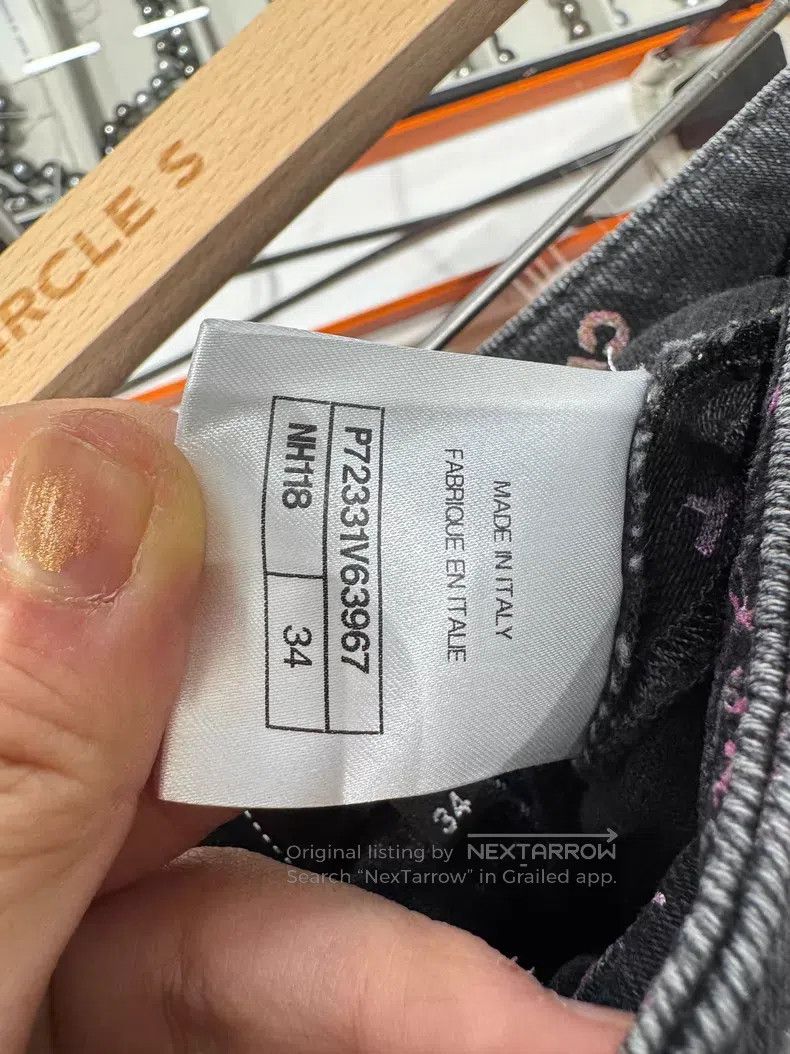 Chanel Chanel Grey jeans Size 42" / US 20 - 8 Thumbnail