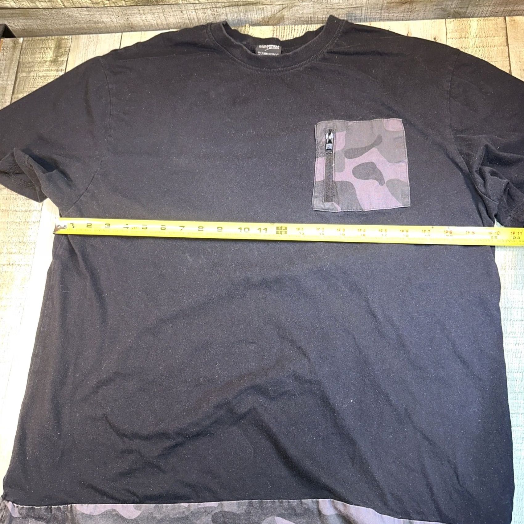 Southpole VINTAGE South Pole Mens T-Shirt Black Camouflage Graphic Print Crew Neck Short Sleeve 2XL Adults Mens Size US XXL / EU 58 / 5 - 5 Thumbnail