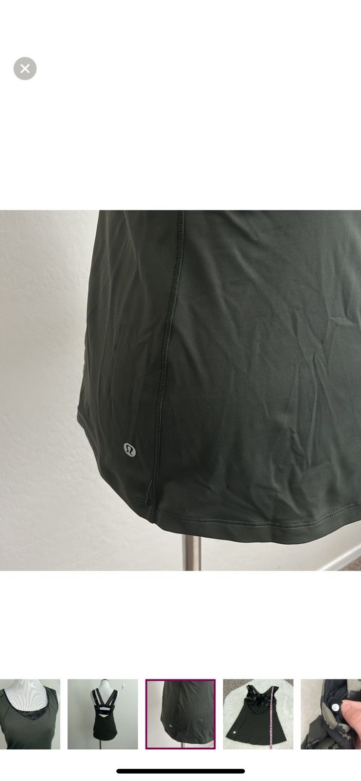 Lululemon Lululemon super sport tank top size 6 Size M / US 6-8 / IT 42-44 - 2 Thumbnail