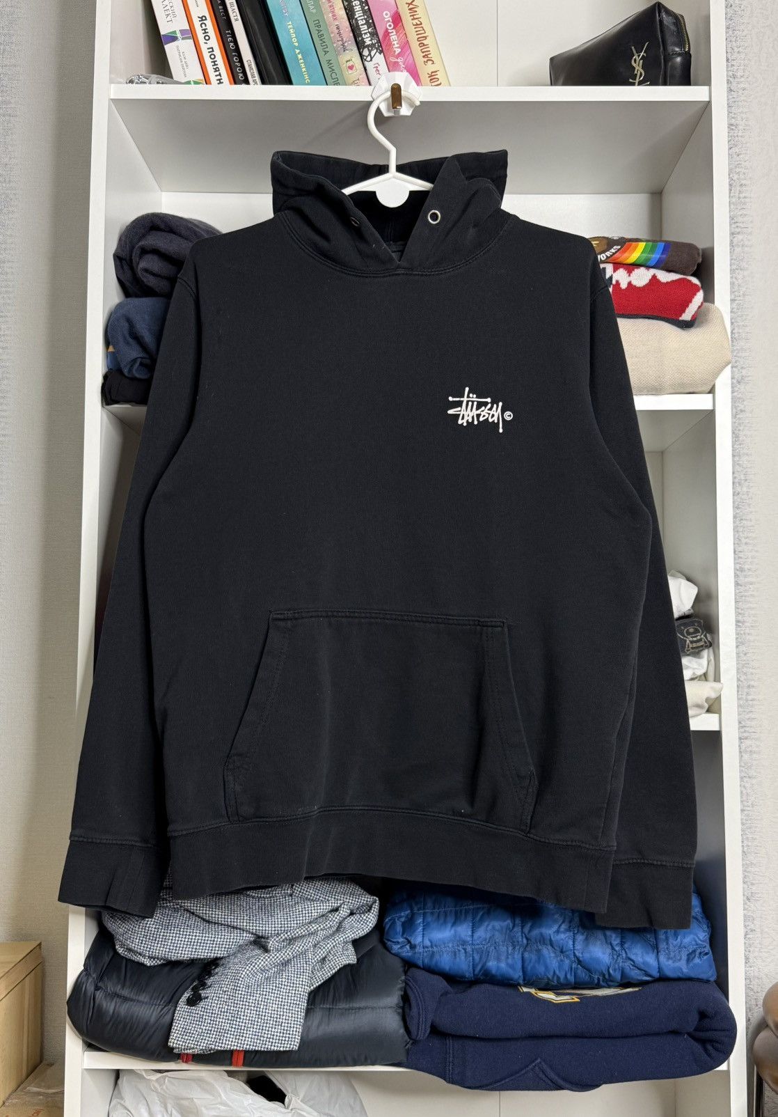 Stussy Vintage Stussy Big Logo Y2K hoodie size M Size US M / EU 48-50 / 2 - 2 Thumbnail