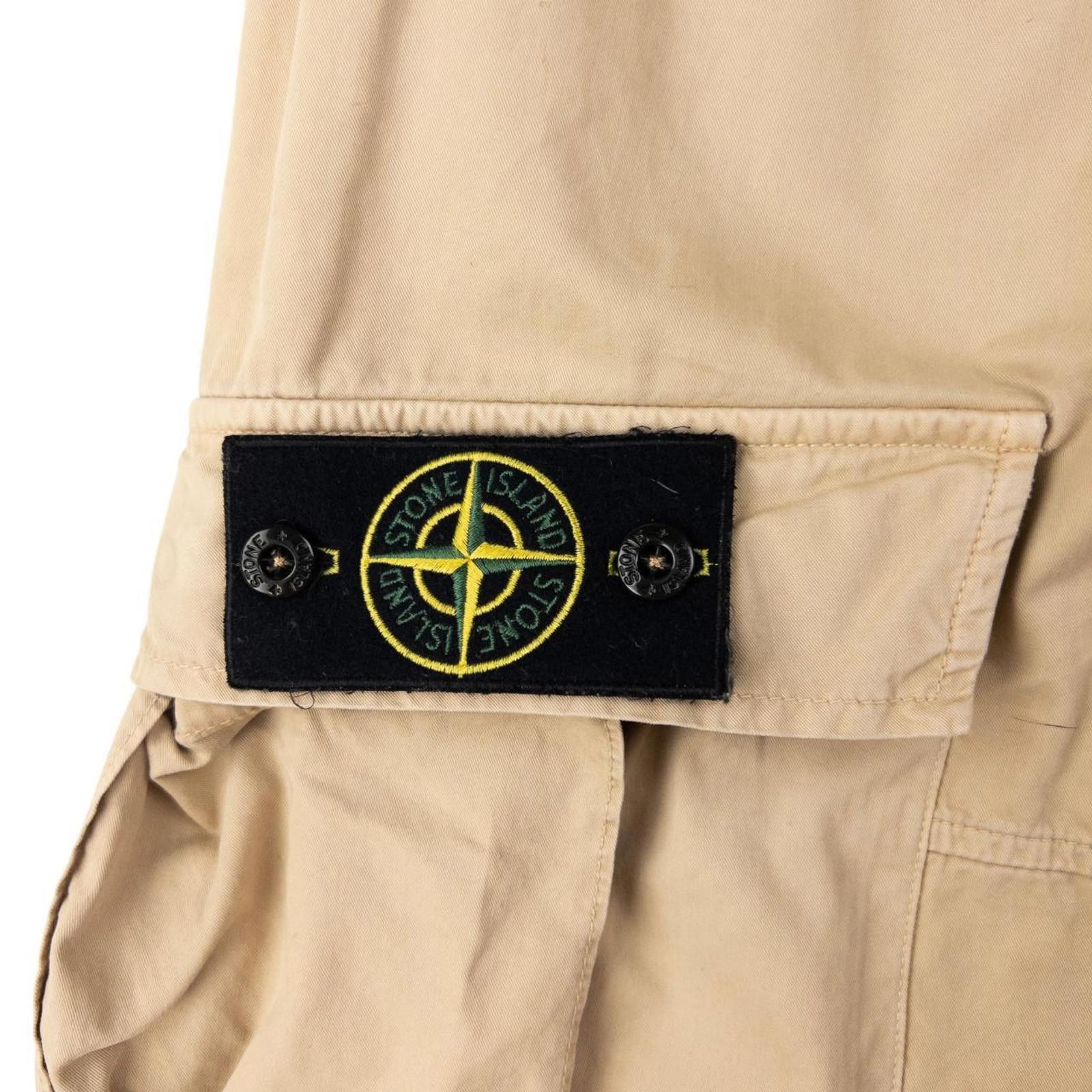 Stone Island Vintage Stone Island Zip Extension Cargo Shorts Size W35 Size US 35 - 6 Thumbnail