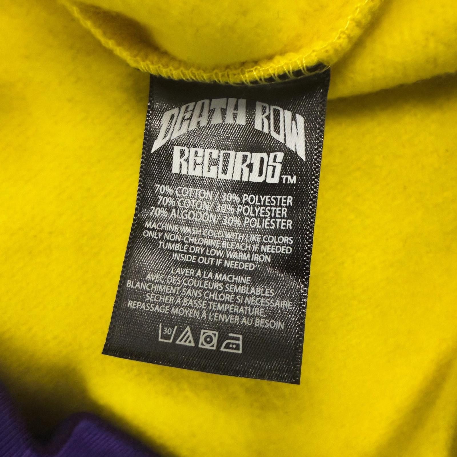 Death Row Records Death Row Records Sweatshirt Mens M Colorblock Crewneck Size US M / EU 48-50 / 2 - 6 Thumbnail