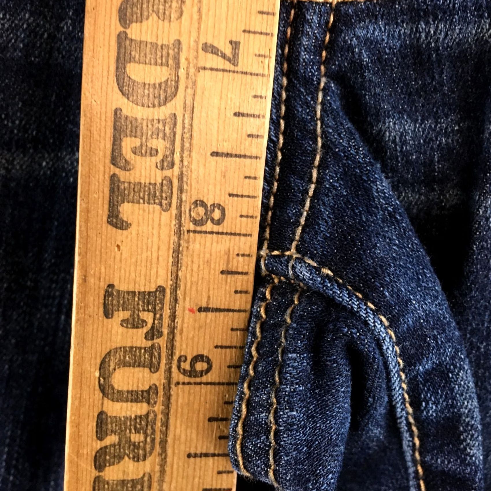 American Eagle Outfitters American Eagle Skinny Jeans Womens 6 Long Blue Dark Wash Denim Distressed Zip Size 28" / US 6 / IT 42 - 7 Thumbnail