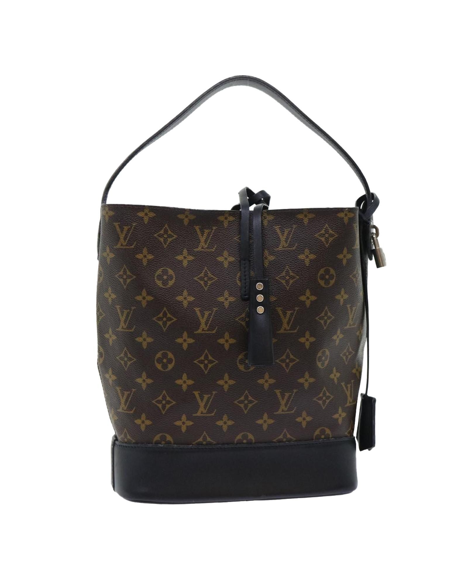 image of Louis Vuitton Monogram Hand Bag With Padlock And Key, Women's