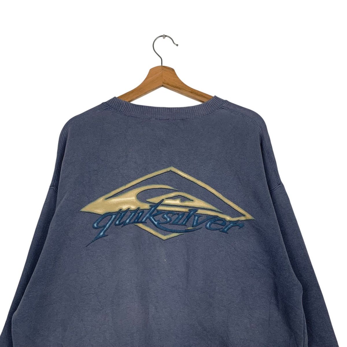 Quiksilver Vintage QUIKSILVER Big Logo Crewneck Sweatshirt #1876-C82 Size US L / EU 52-54 / 3 - 2 Thumbnail