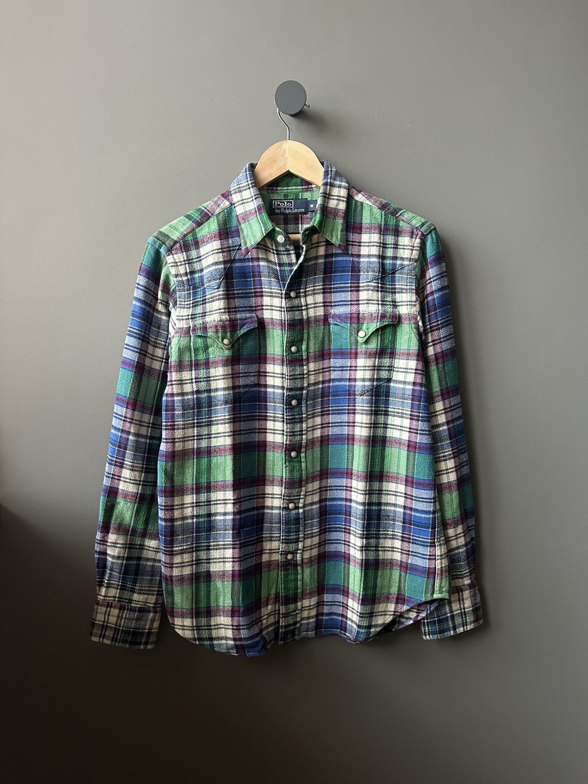 Polo Ralph Lauren Flannel Check Shirt Size M