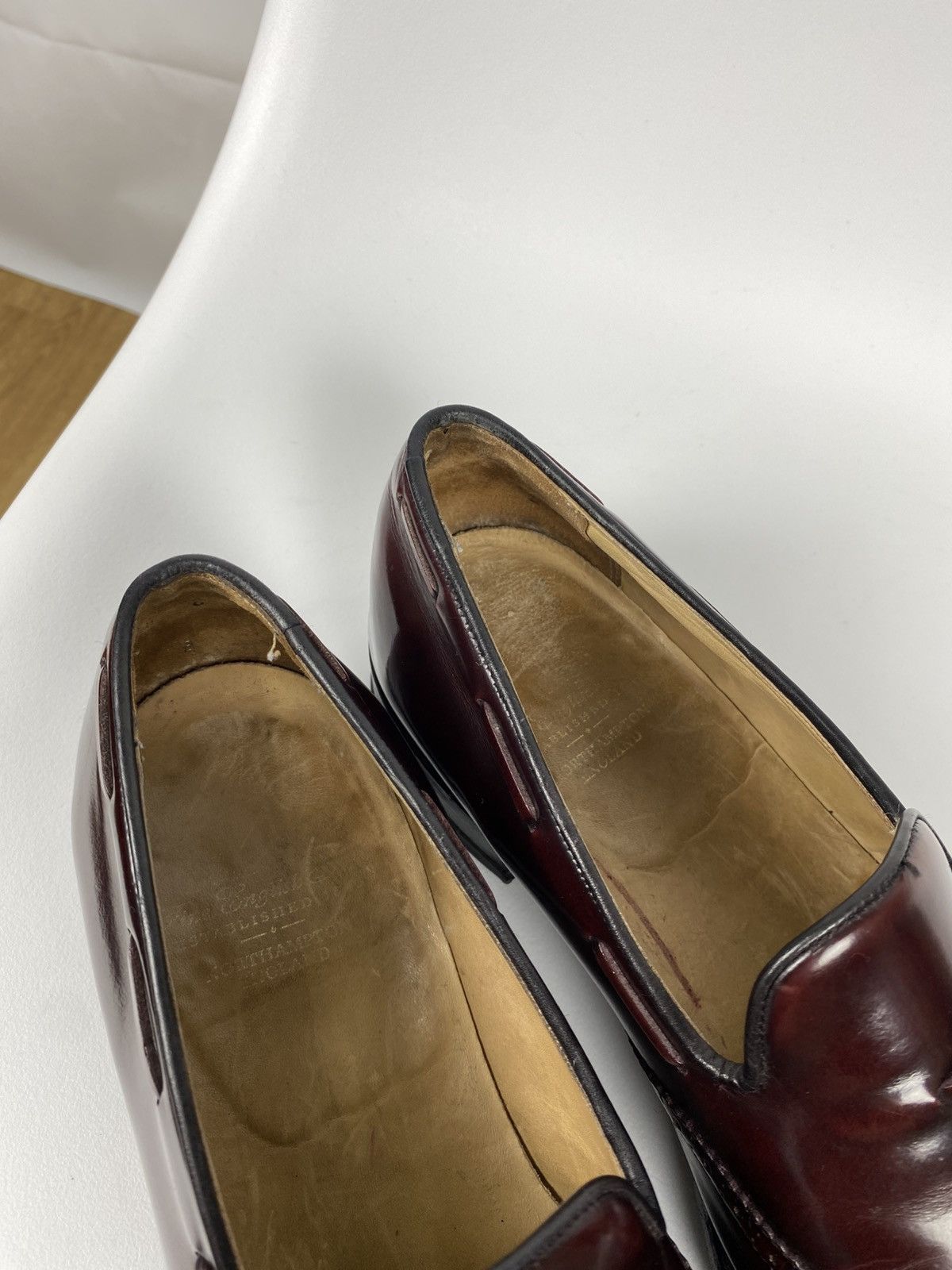 Barker Barker Patent Leather Fringed Loafers size EU8 US9 Size US 9 / EU 42 - 8 Thumbnail