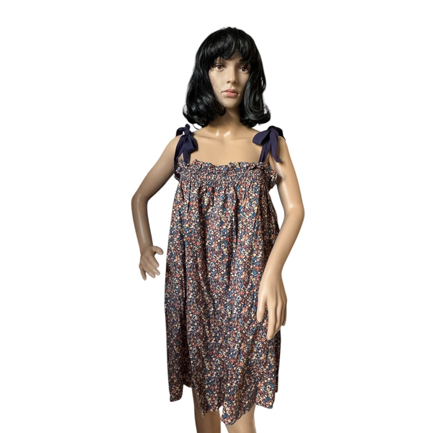 Other Sugar Lips Brandi Floral Shoulder Strap Dress navy Large Size L / US 10 / IT 46 - 12 Thumbnail