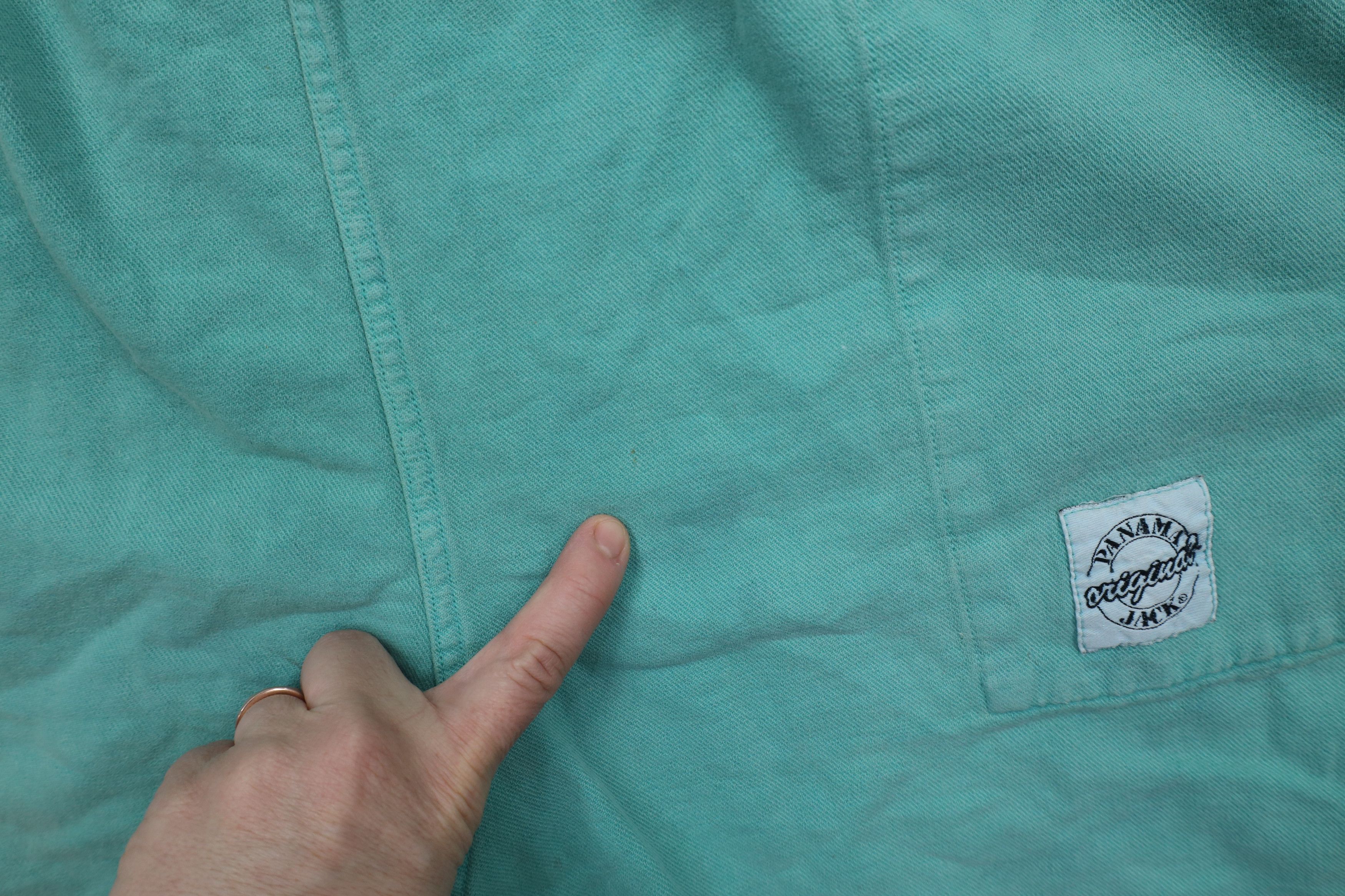 Panama Jack × Vintage Vintage 90s Panama Jack Spell Stonewash Cotton Shorts USA Size US 36 / EU 52 - 10 Thumbnail