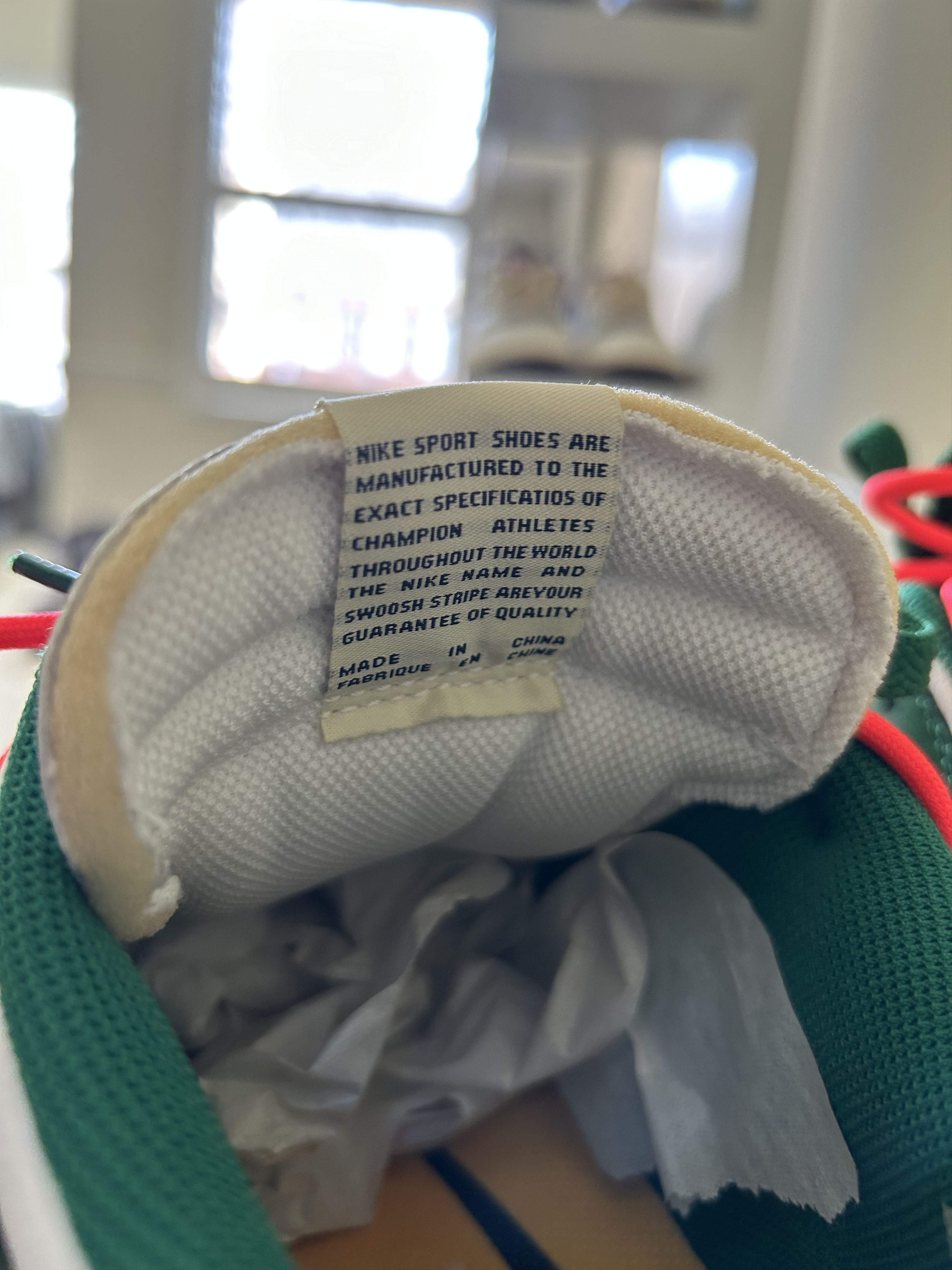Nike × Off-White Nike Dunk Low Off-White Pine Green Size US 11 / EU 44 - 7 Thumbnail