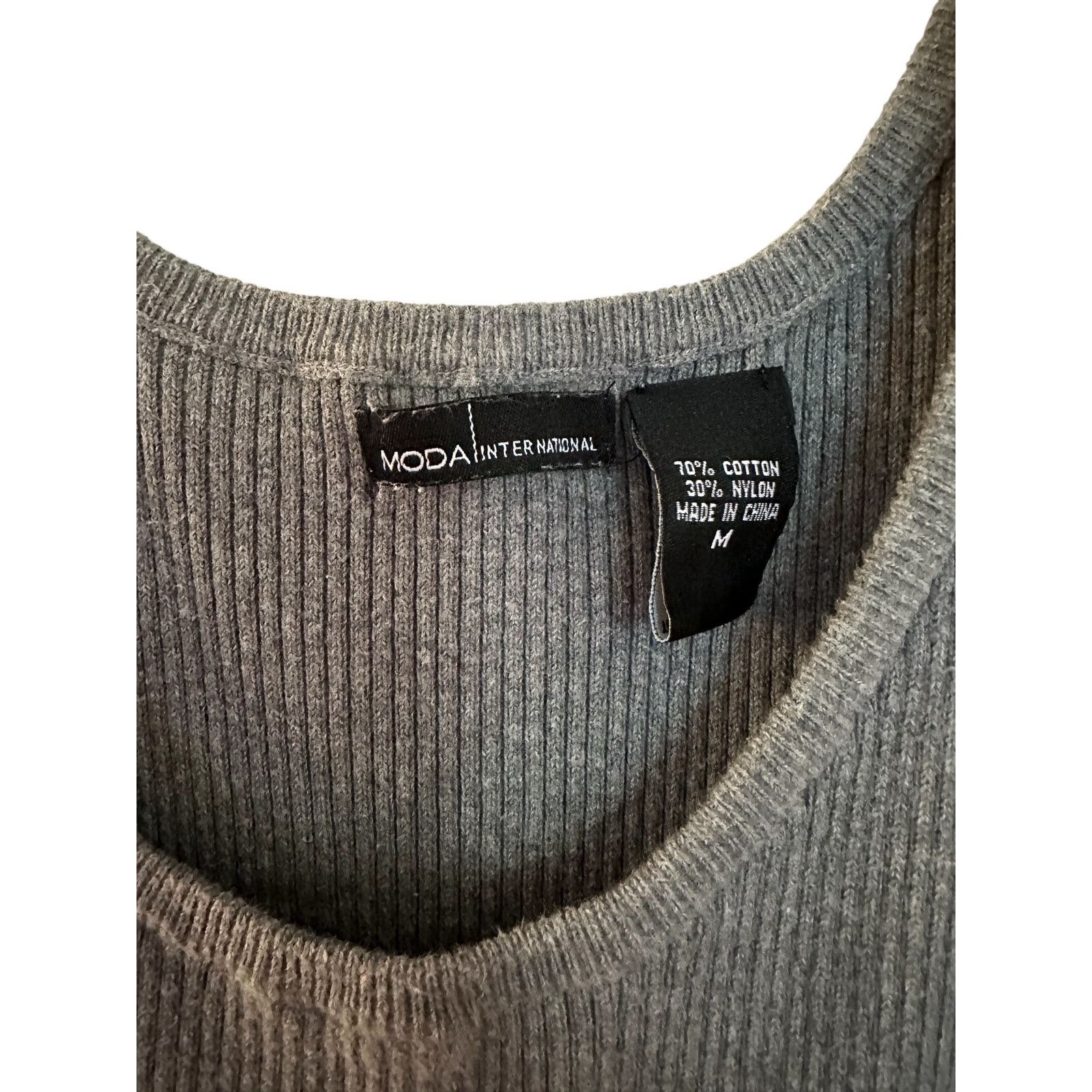 Campia Moda Moda International Gray Dress Size Medium Size M / US 6-8 / IT 42-44 - 3 Thumbnail