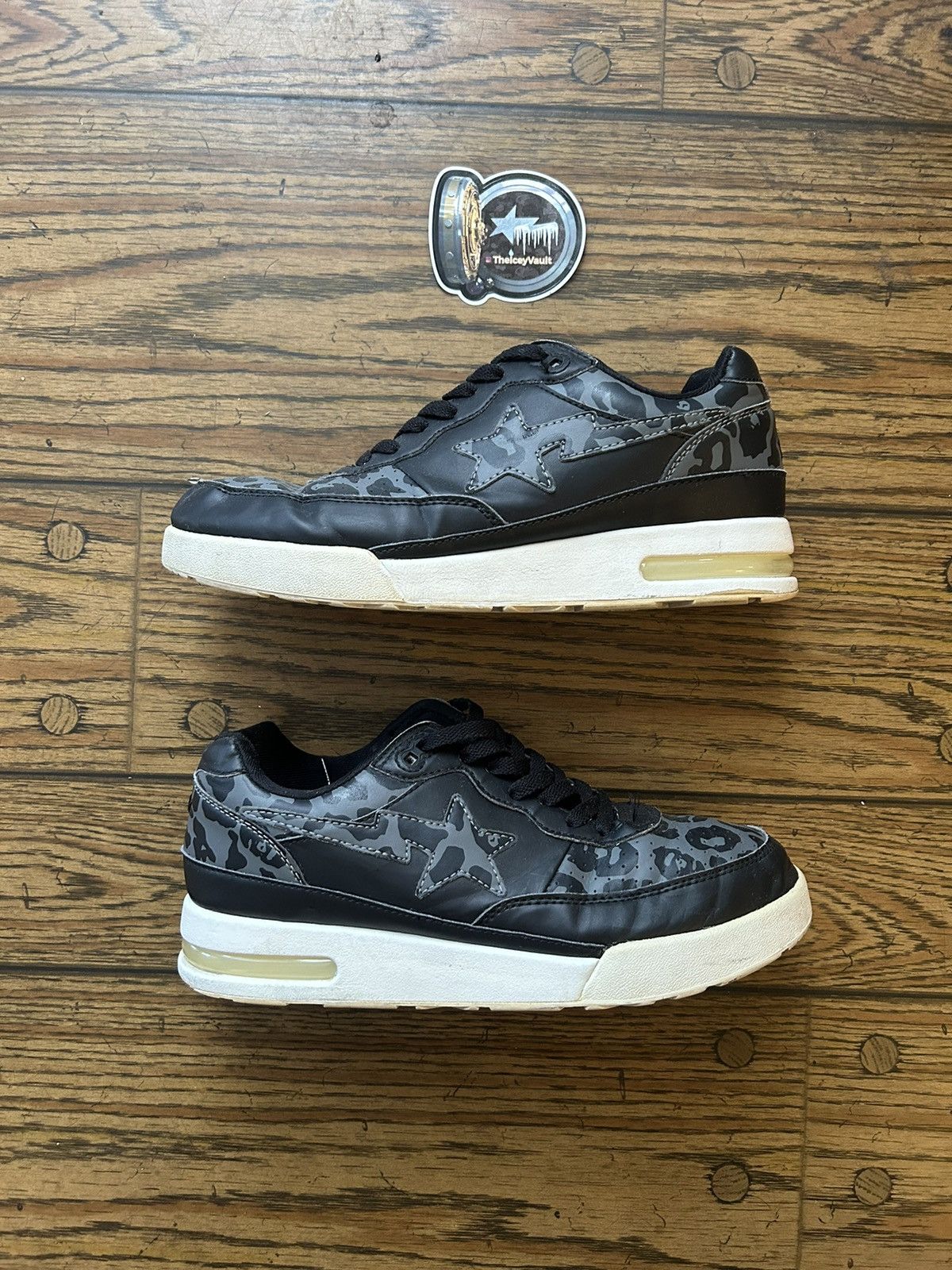 Bape Bape Leopard Camo Roadstas Size US 10 / EU 43 - 1 Thumbnail