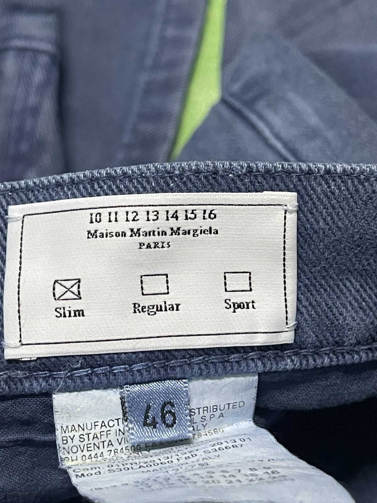 Maison Margiela × Vintage Vintage Maison Margiela slim jeans blue rare archive Size US 32 / EU 48 - 4 Thumbnail