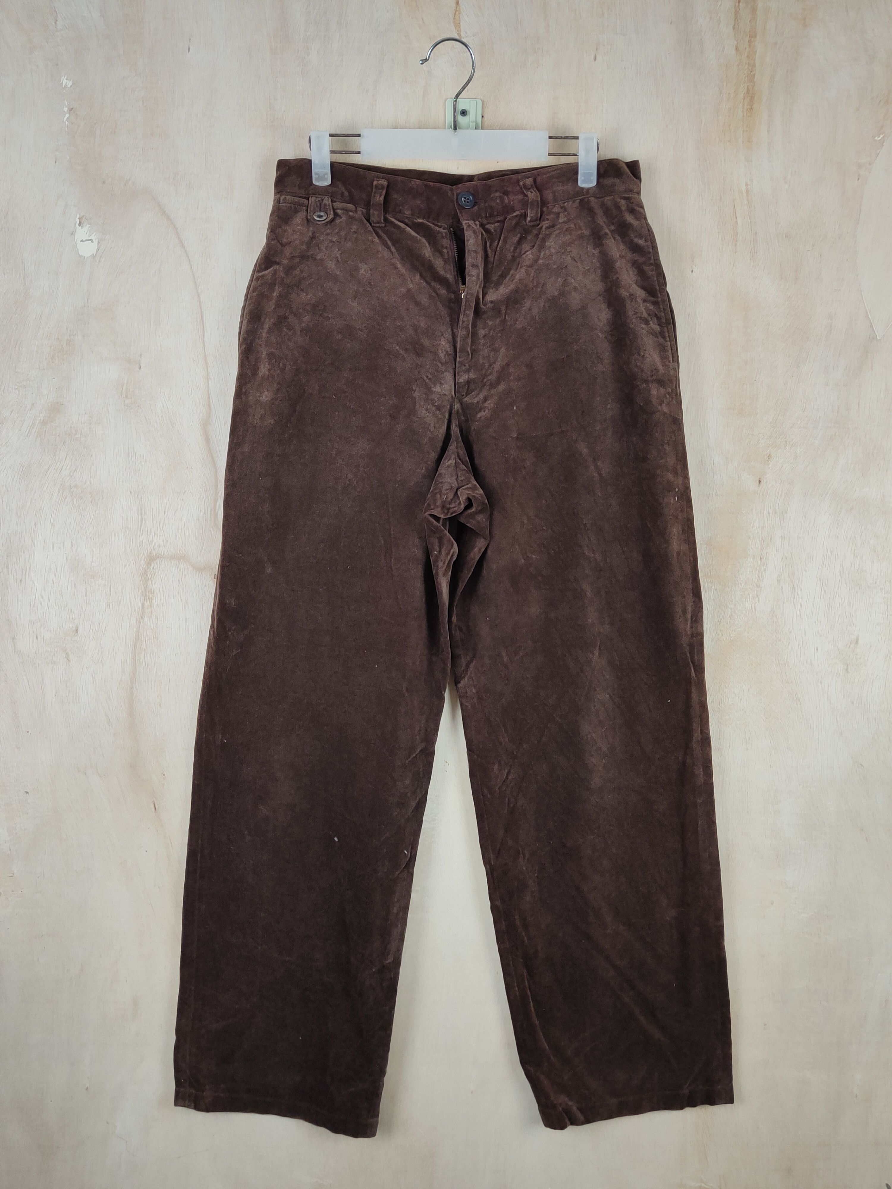 Image of Corduroi Club x Vintage Maul Ruck Dark Brown Multipocket Corduroy Pants S2524, Men's (Size 31)