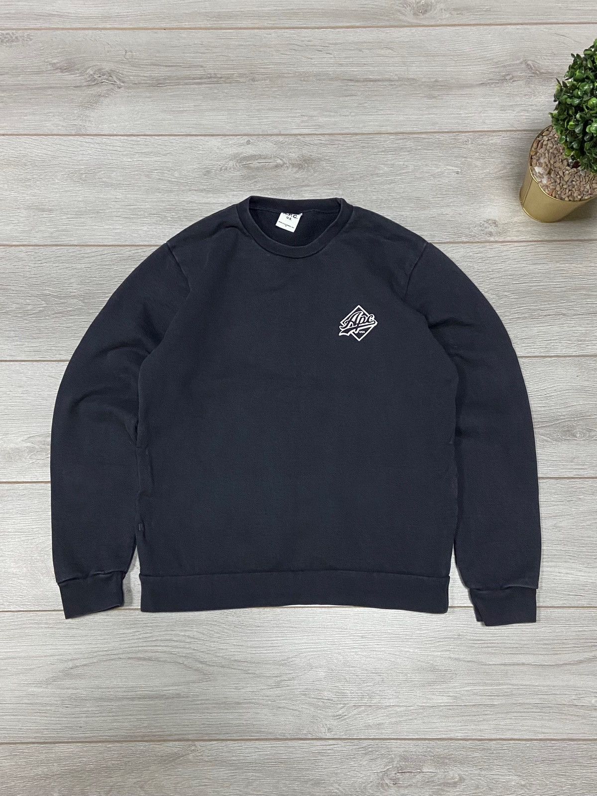 A.P.C. APC vintage sweatshirt made in USA Size US M / EU 48-50 / 2 - 1 Thumbnail