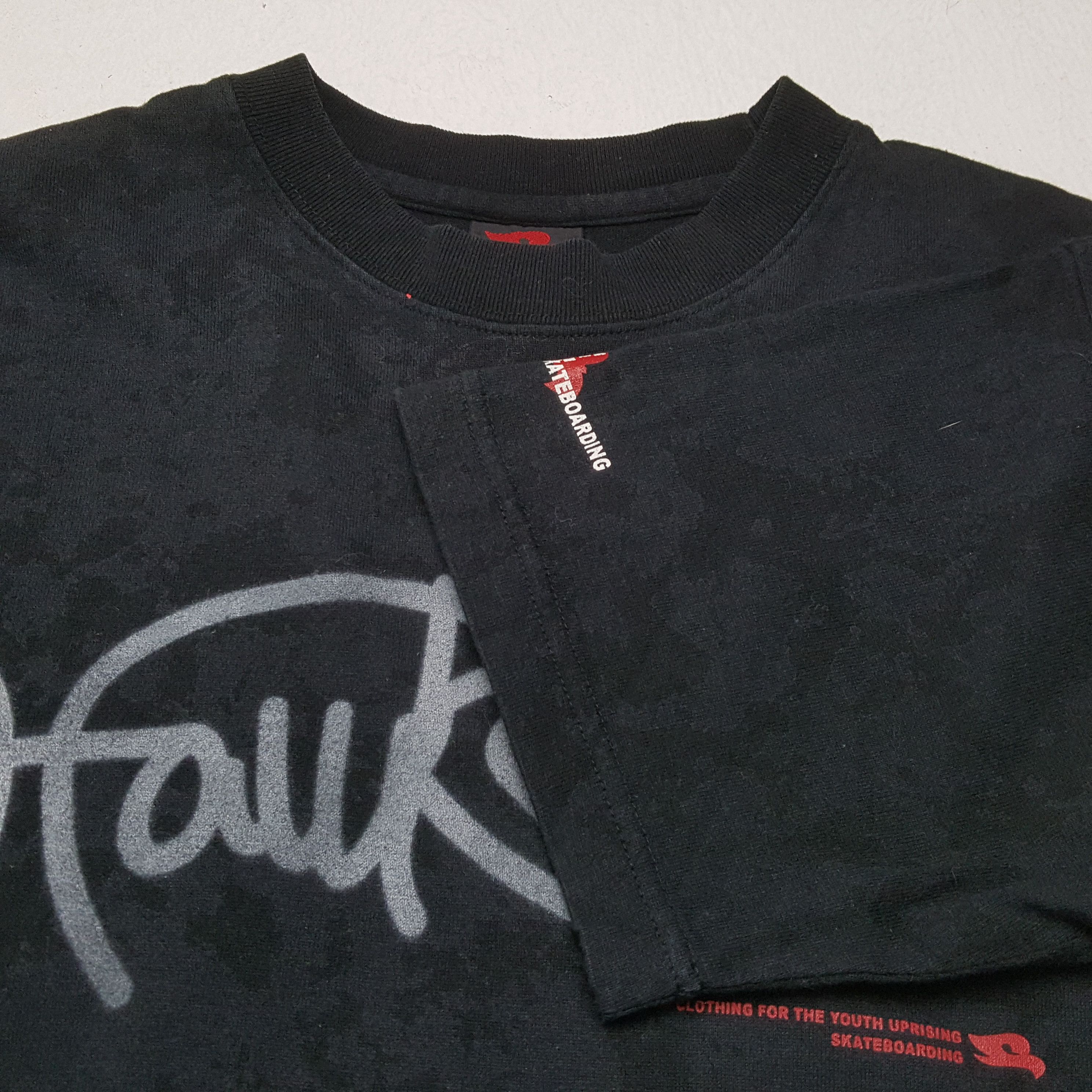 Tony Hawk × Vintage TONY HAWK SKATE Streetwear Skateboard Style Tshirt Size US L / EU 52-54 / 3 - 6 Thumbnail