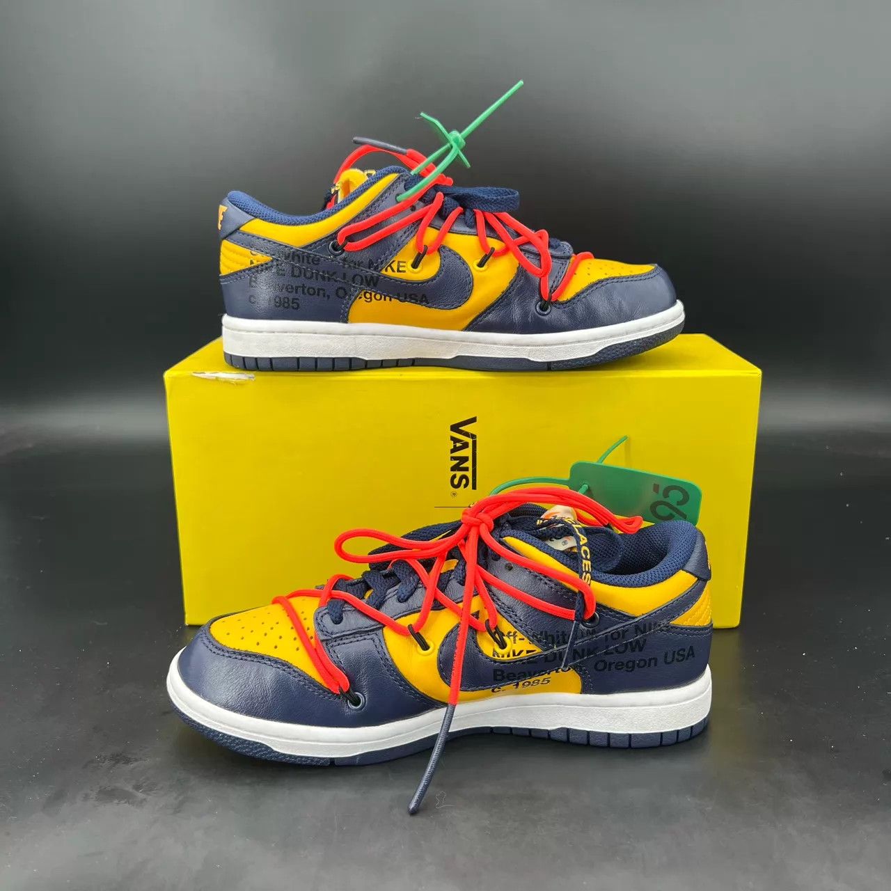 Nike ow dunk Obsidian 37.5 1wear 99new boxed Size US 7 / IT 37 - 6 Thumbnail