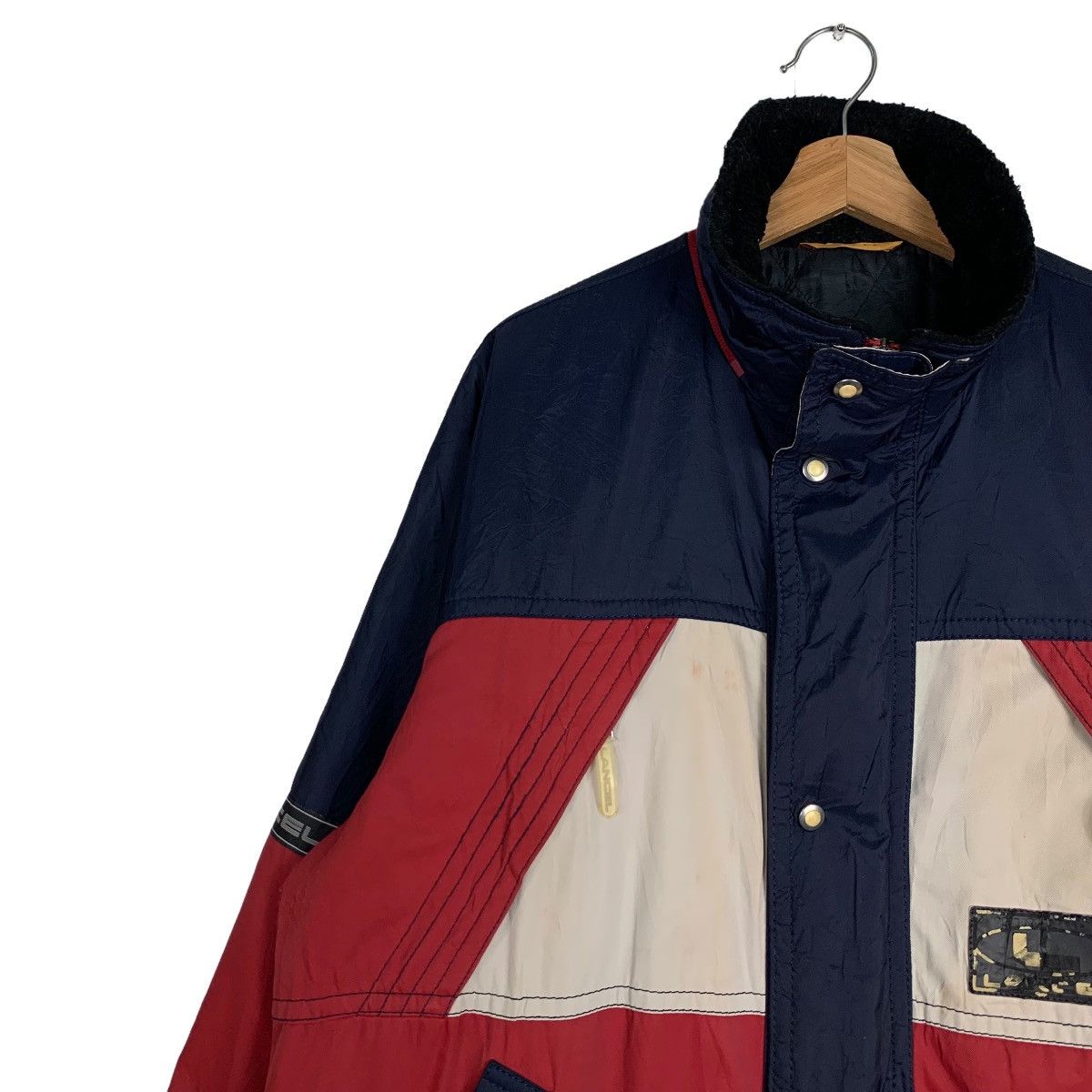 Lancel LANCEL PARIS Colorblock Jacket #0048-C3 Size US L / EU 52-54 / 3 - 7 Thumbnail