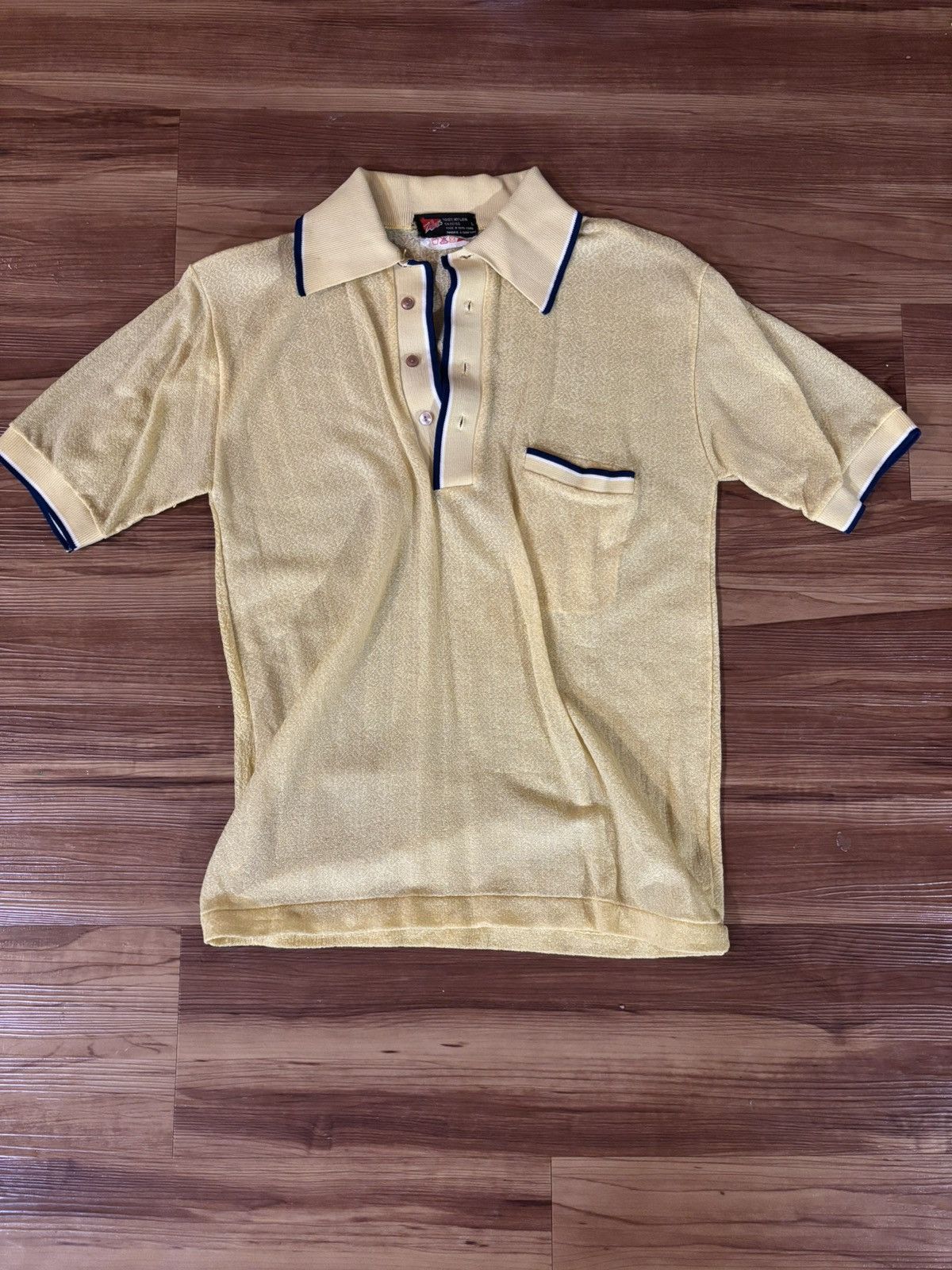 Vintage Vintage Polo Shirt Size US L / EU 52-54 / 3 - 1 Thumbnail