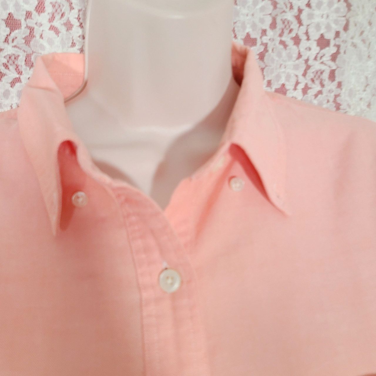 L.L. Bean L. L. bean pastel pink button down shirt size medium Size M / US 6-8 / IT 42-44 - 4 Thumbnail