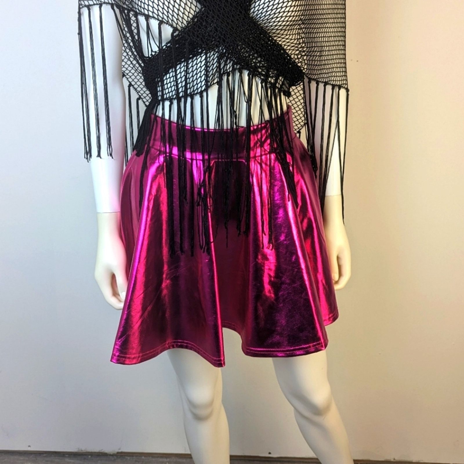 Other Urban Coco Fushia Mini Rave Skater Skirt / Small Size 27" / US 4 / IT 40 - 1 Thumbnail