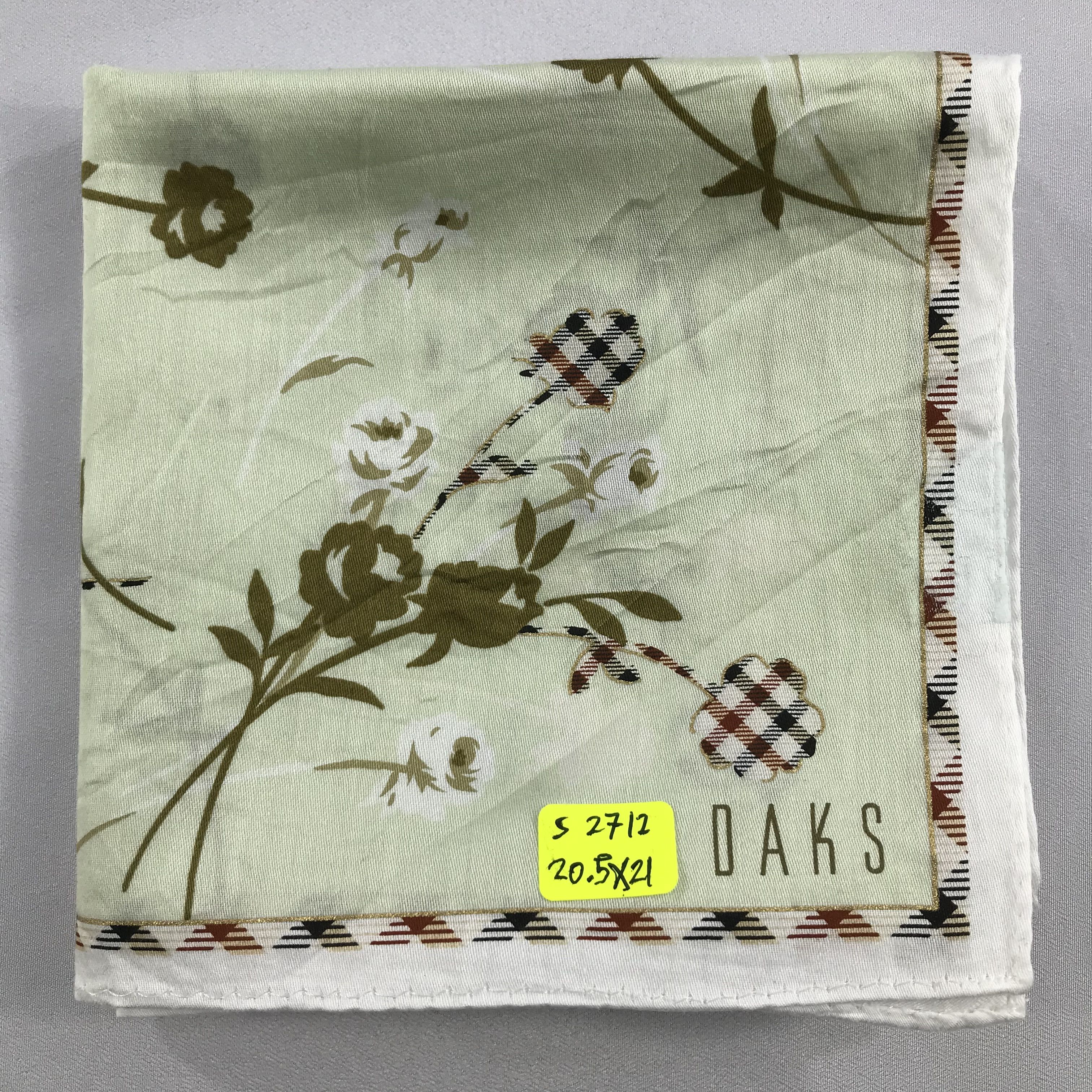 DAKS × Vintage Daks London Bandana / Handkerchief / Neckerchief -S2712 Size ONE SIZE - 5 Thumbnail