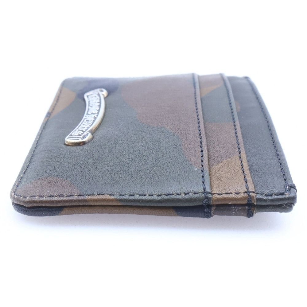Chrome Hearts Chrome Hearts Double Side Leather Card Case Size ONE SIZE - 3 Thumbnail
