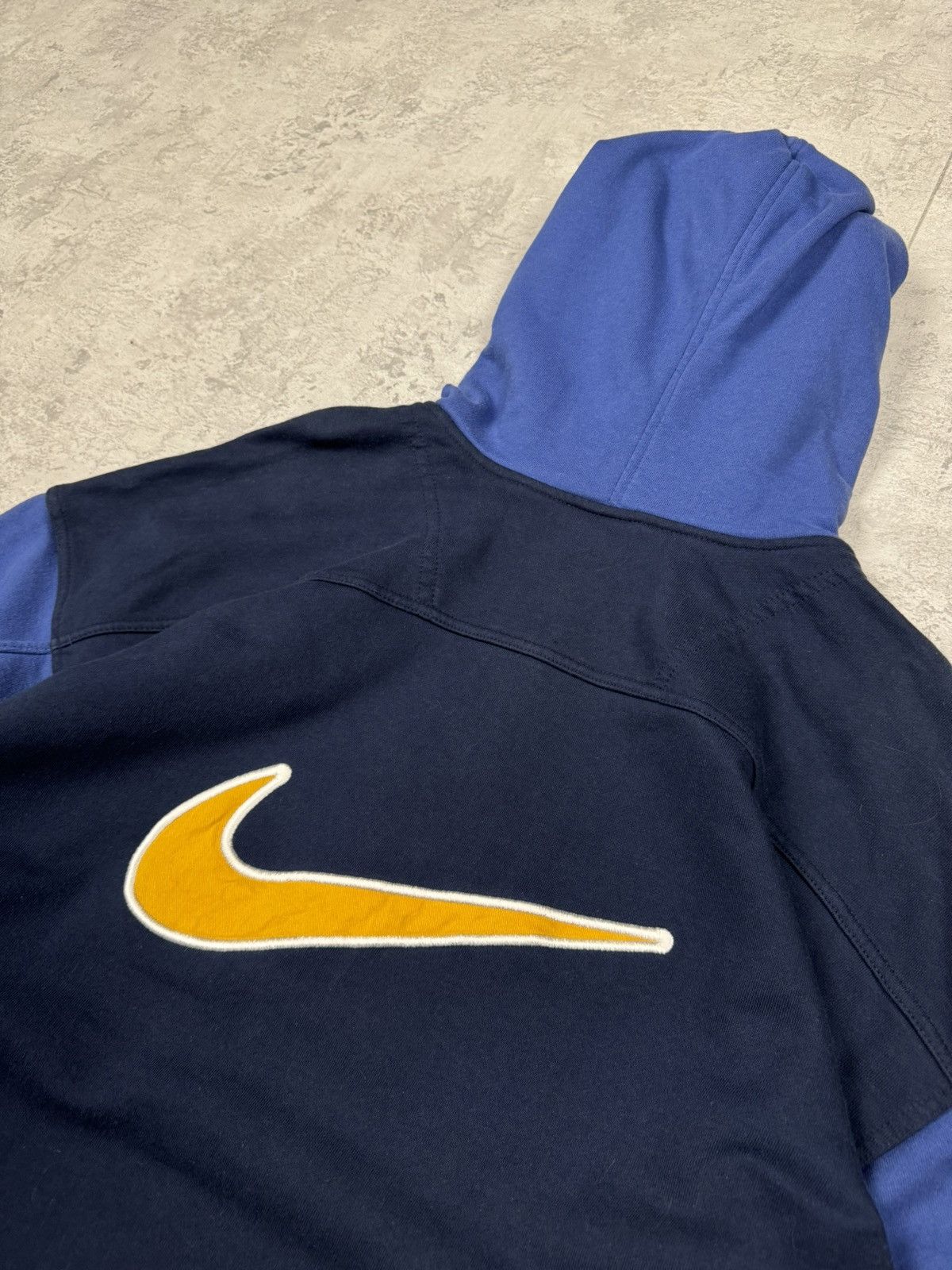 Nike Vintage Nike 1/4 Zip Hoodie Big Logo Size XXL Size US XXL / EU 58 / 5 - 4 Thumbnail