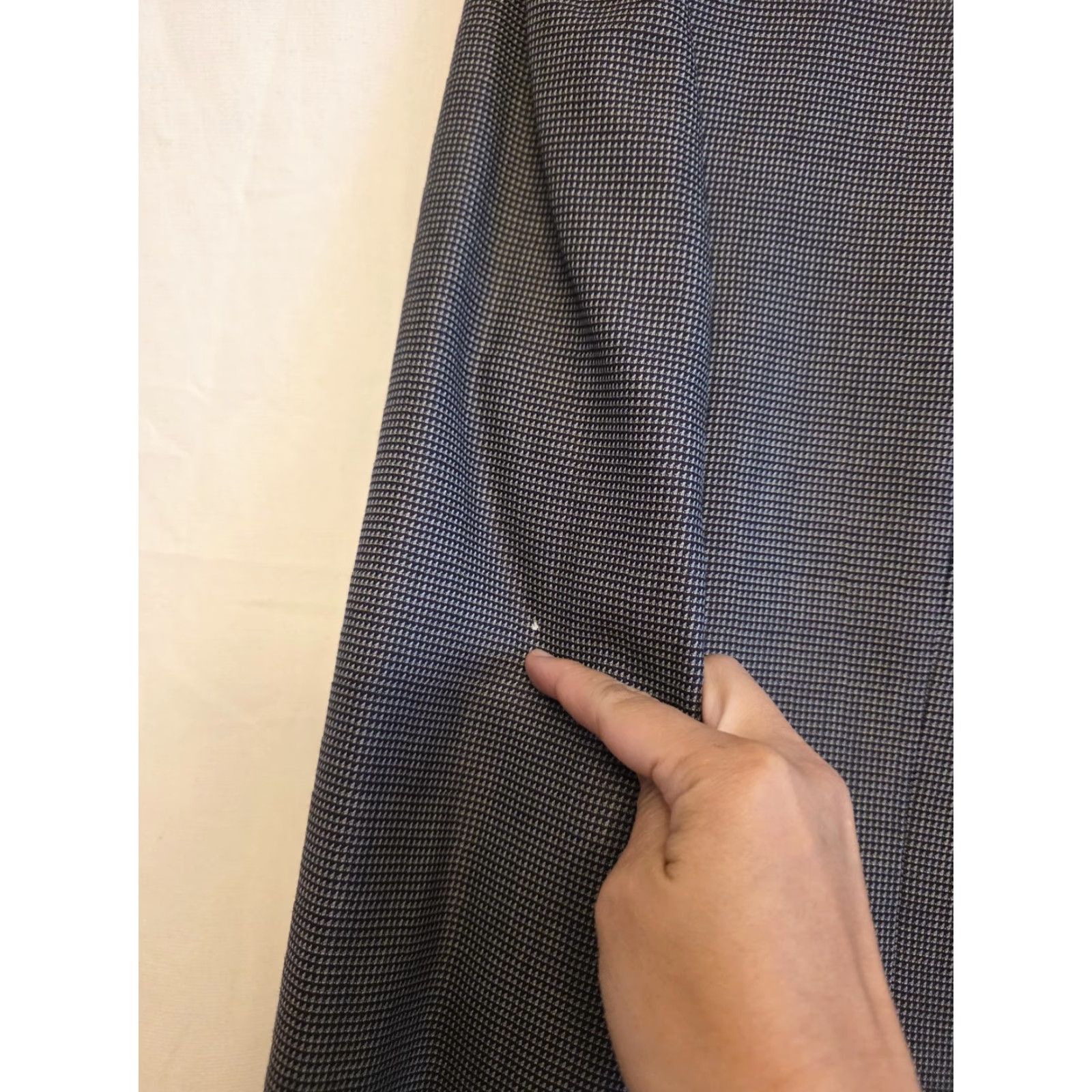 Cremieux Cremieux Blazer Sport Coat Mens 44 Gray Wool Check Loro Piana Jacket READ Size 44R - 2 Thumbnail