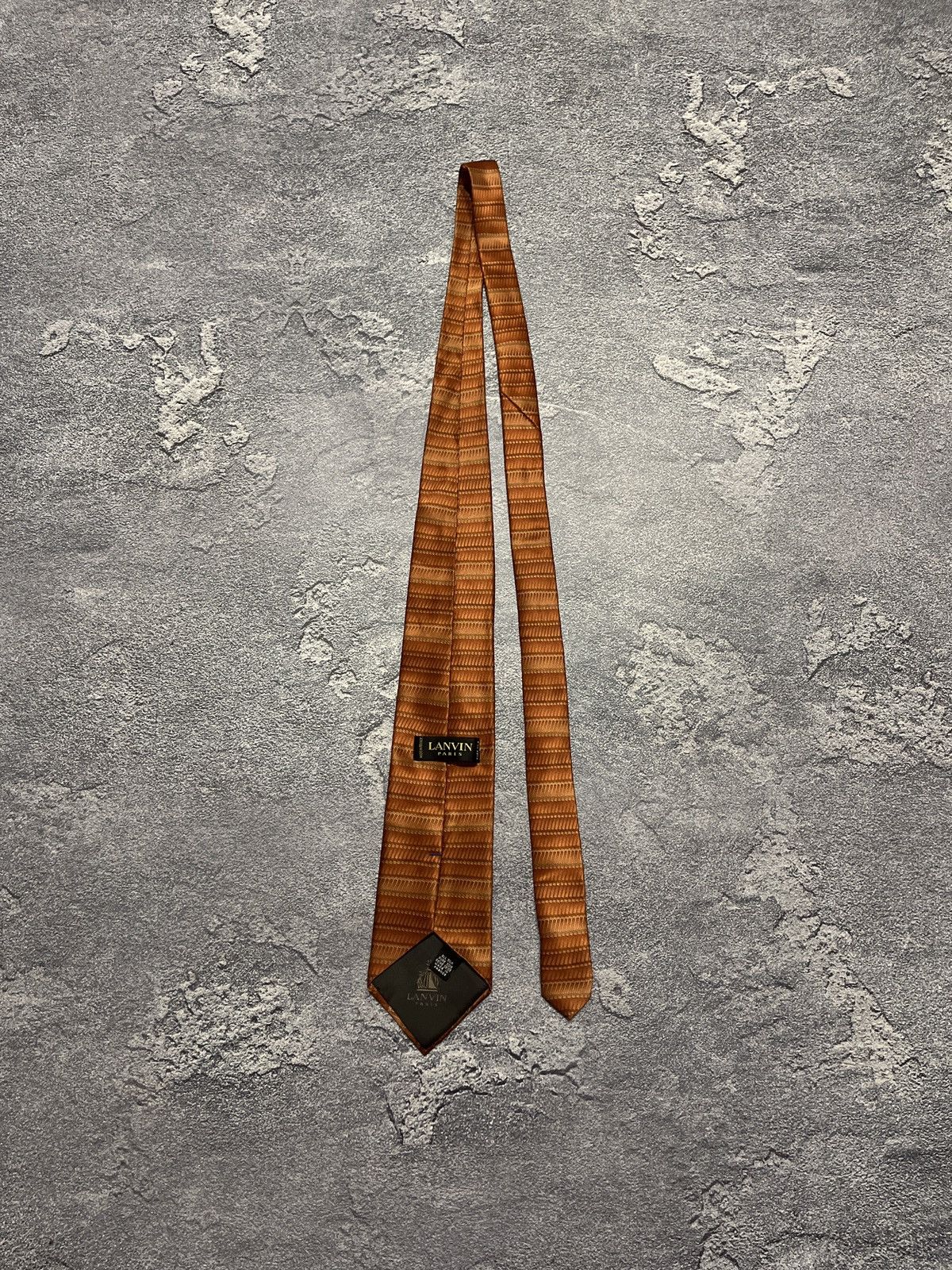 Lanvin Lanvin Paris 100% Silk Tie Size ONE SIZE - 1 Thumbnail