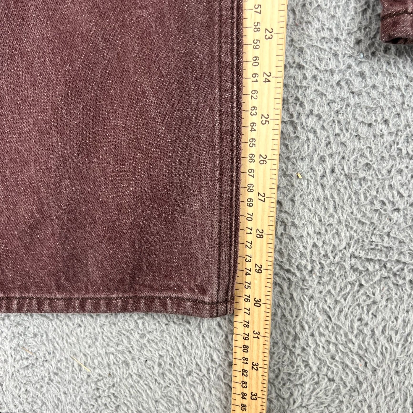 Levi's VINTAGE Levi's 501XX Jeans Mens 42x32 Brown Denim Straight 5-Pocket Regular Fit Cowboy Theme Mens Size US 42 / EU 58 - 3 Thumbnail