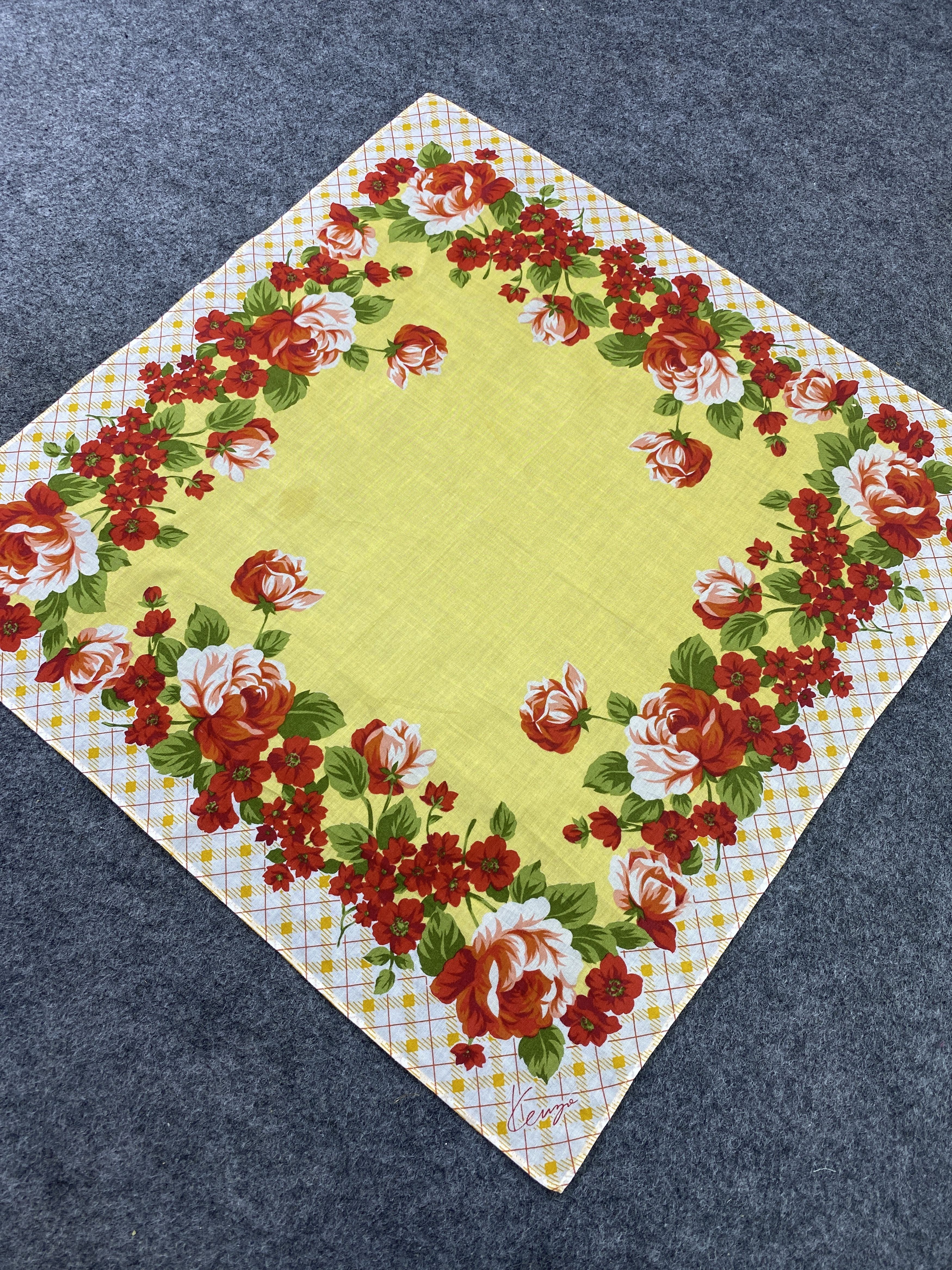 Kenzo Kenzo Handkerchief / Bandana / Neckerchief / Headscarf-B365 Size ONE SIZE - 4 Thumbnail