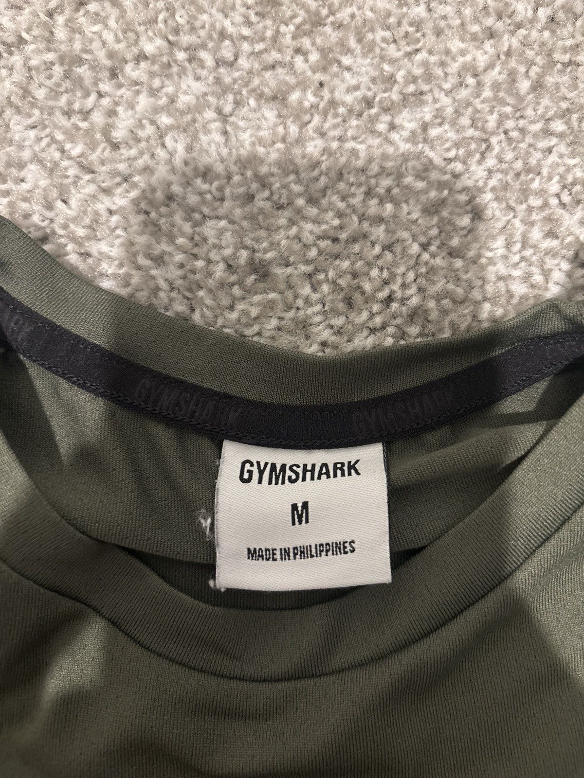 Gymshark Olive Green Gymshark Long Sleeve Arrival Shirt Medium Size US M / EU 48-50 / 2 - 2 Thumbnail