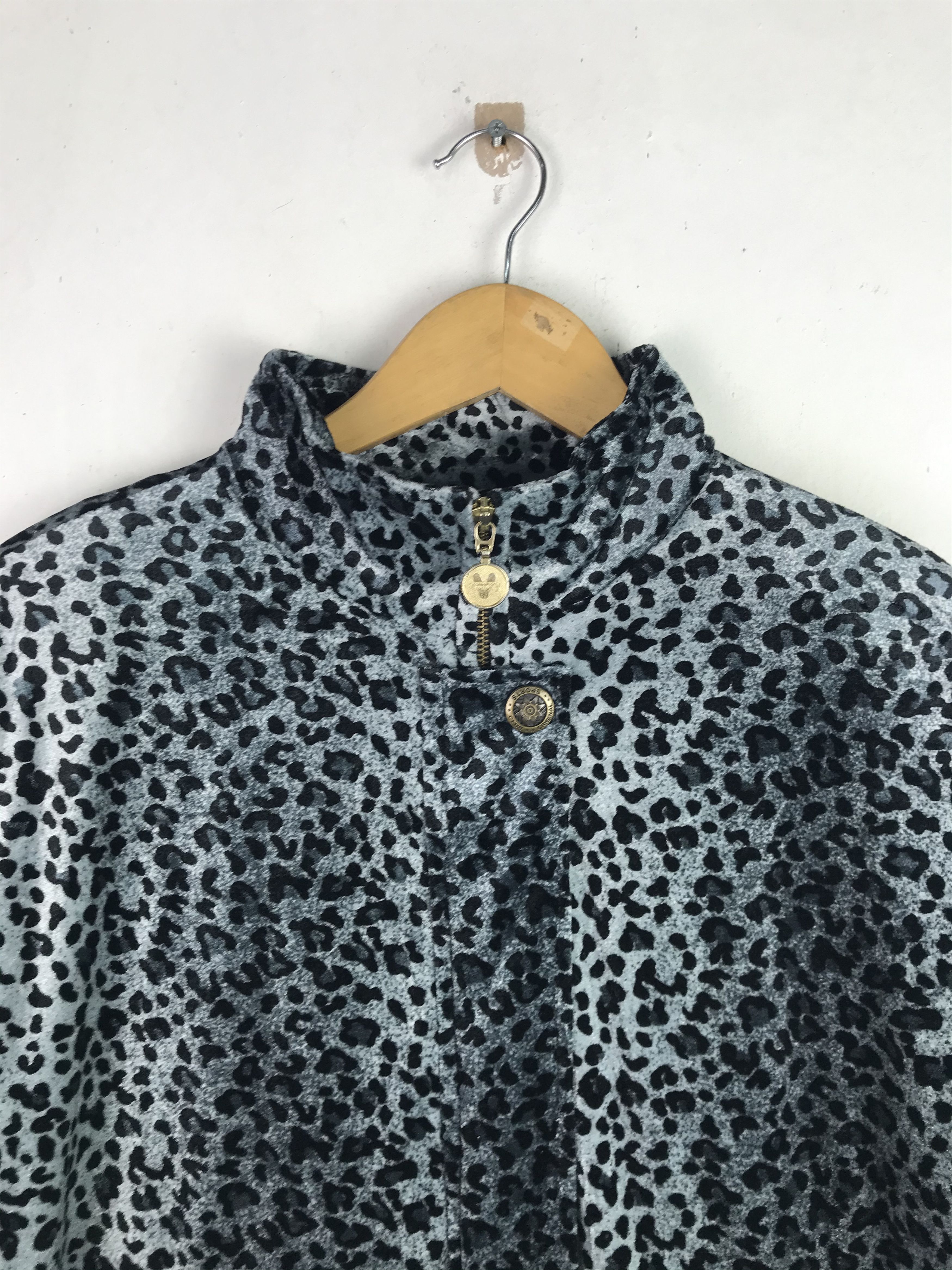 Vintage Vintage Leopard Rare Design Jacket Size US L / EU 52-54 / 3 - 3 Thumbnail