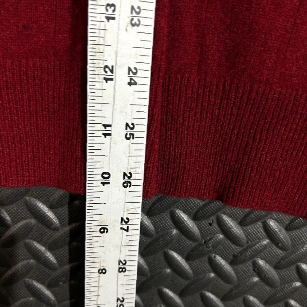 Apt. 9 Apt.9 Red V-Neck Long Sleeve Pullover 100% Cashmere Sweater Men's Size XL Size US XL / EU 56 / 4 - 5 Thumbnail