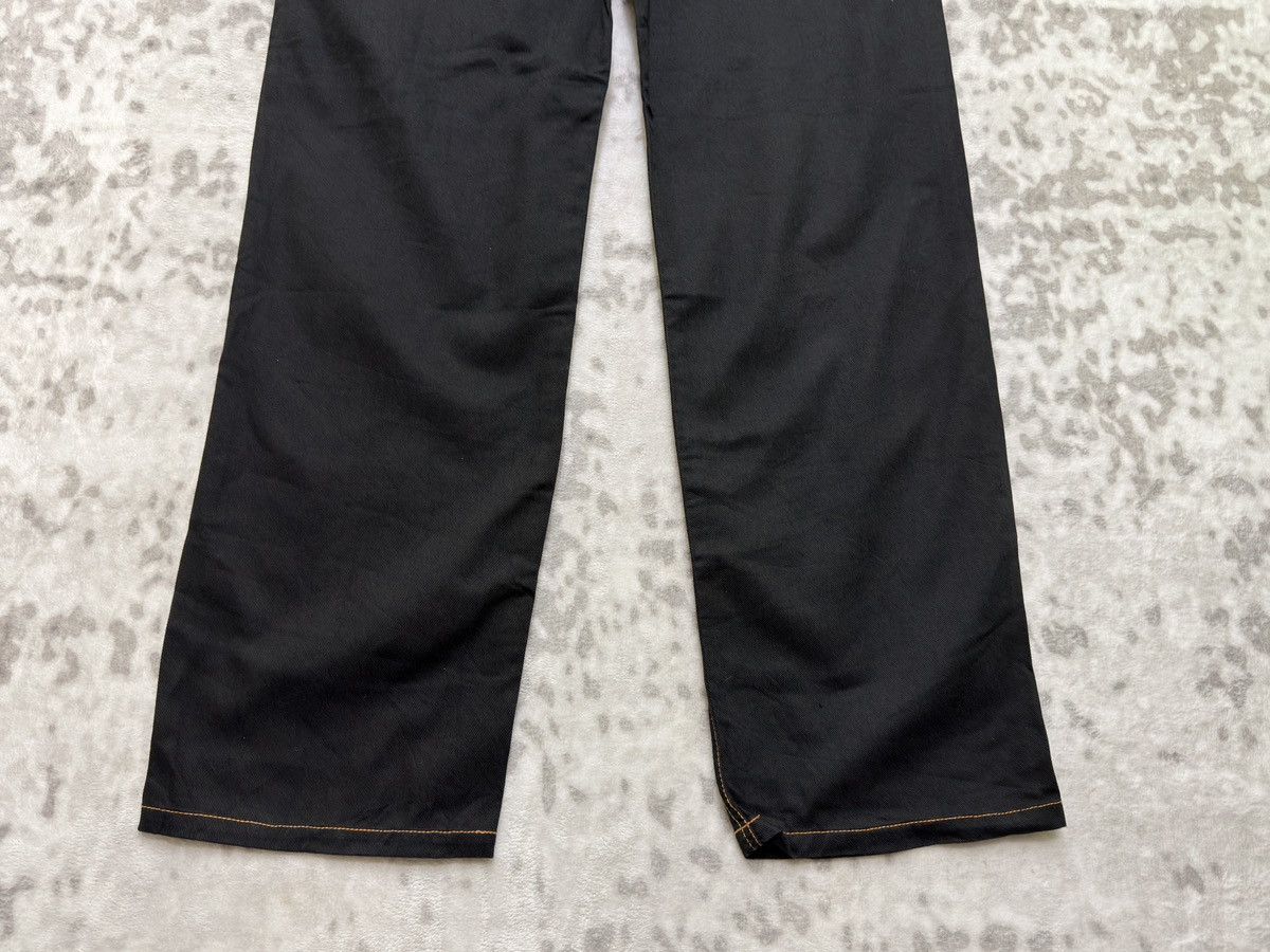 JNCO Dog Hunting Y2K Baggy Black Denim Embroidered Graphic Jeans Size US 34 / EU 50 - 12 Thumbnail
