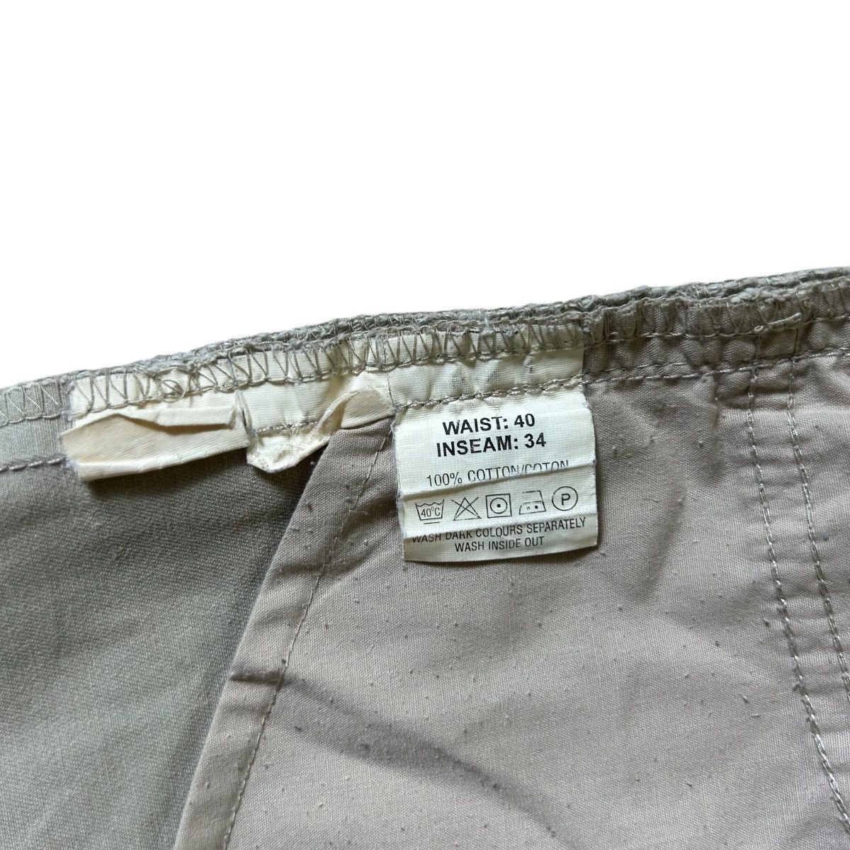 Yves Saint Laurent Vintage Yves Saint Laurent Big Logo Pants Size US 37 - 8 Thumbnail