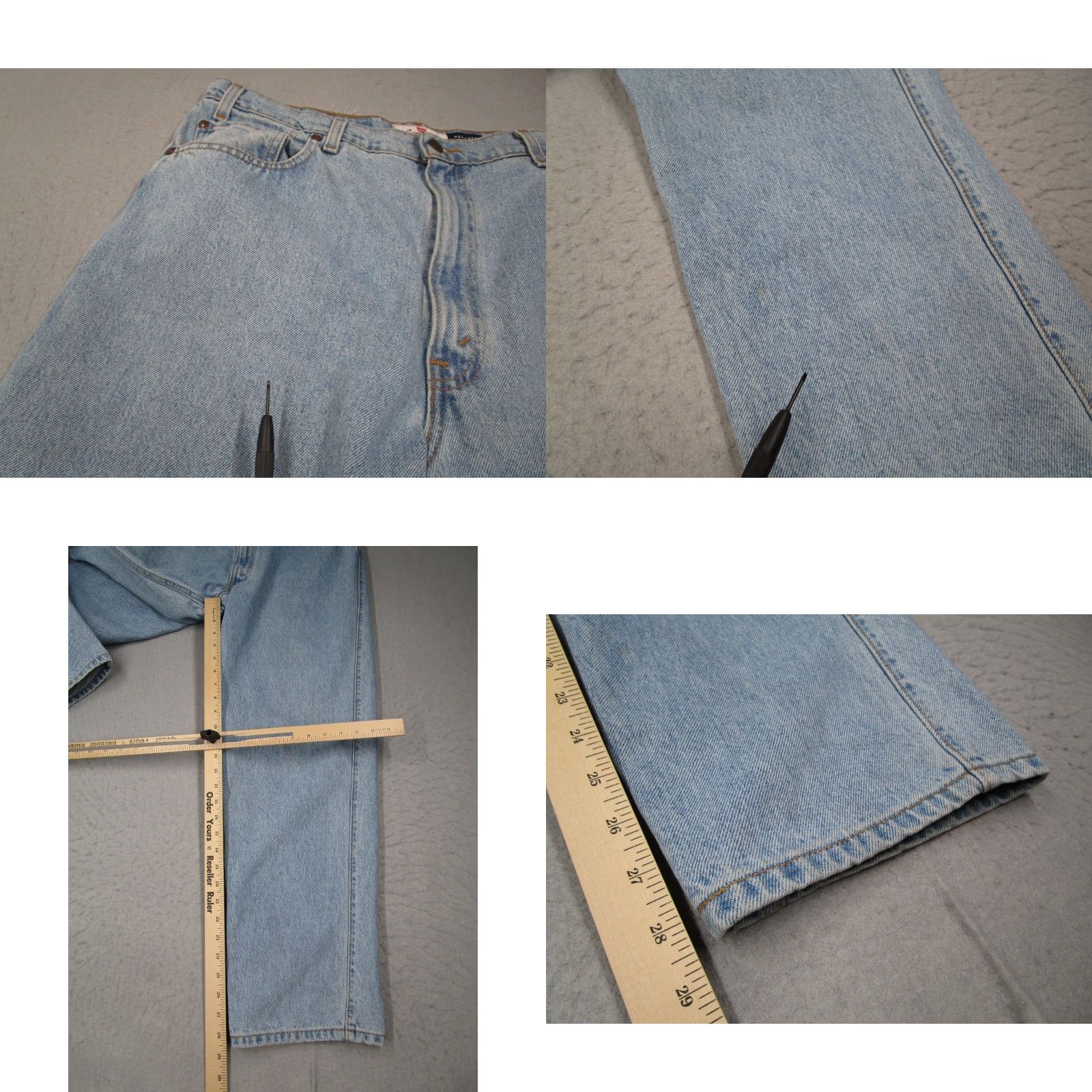 Levi's VINTAGE Levi's Jeans Mens 38 Blue 540 Relaxed Fit Denim Made in Mexico 38x30 Size US 38 / EU 54 - 8 Thumbnail