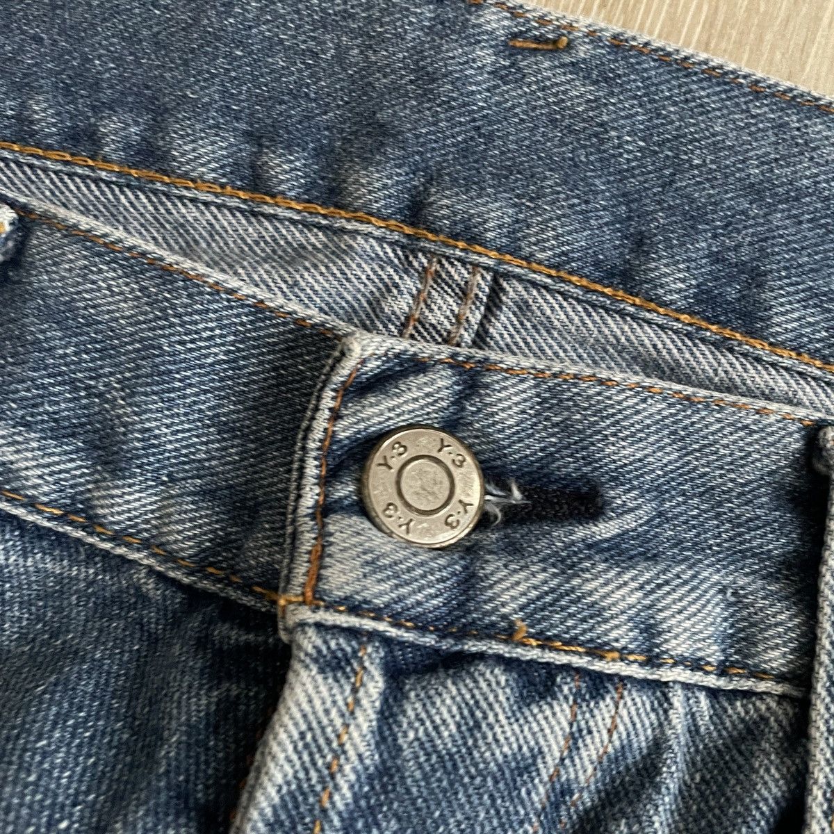 Y-3 Y-3 spring 2005 stitched logo jeans Size US 32 / EU 48 - 6 Thumbnail