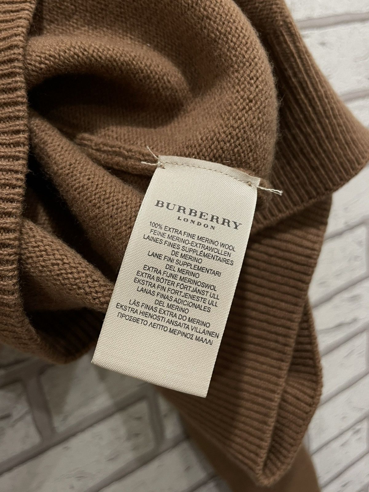Burberry Burberry Wool Sweater Size US L / EU 52-54 / 3 - 13 Thumbnail