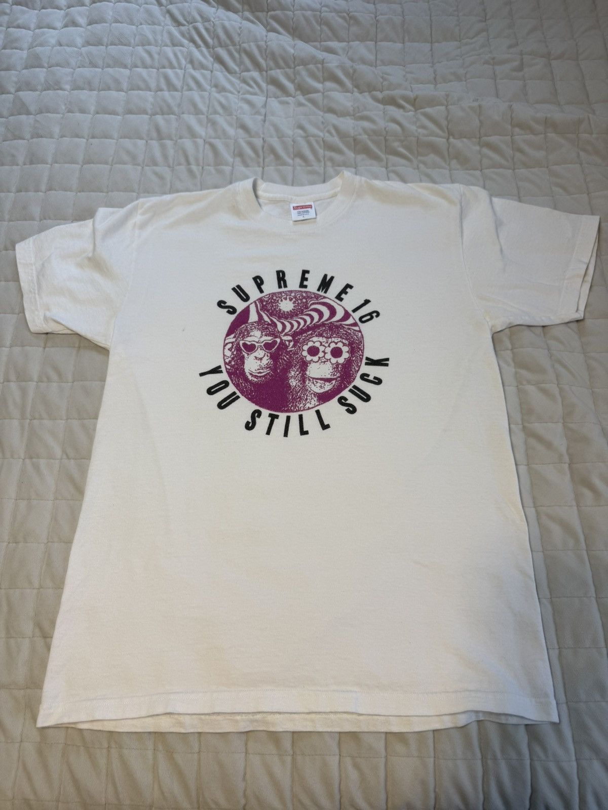 Supreme Supreme You Still Suck Tee Size US L / EU 52-54 / 3 - 3 Thumbnail