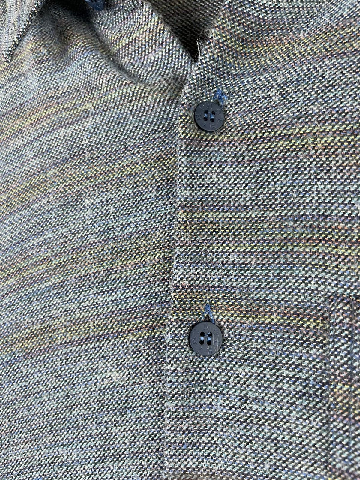 Missoni × Vintage Vintage Missoni Cotton Flanel Shirt Made in Italy Size US M / EU 48-50 / 2 - 8 Thumbnail