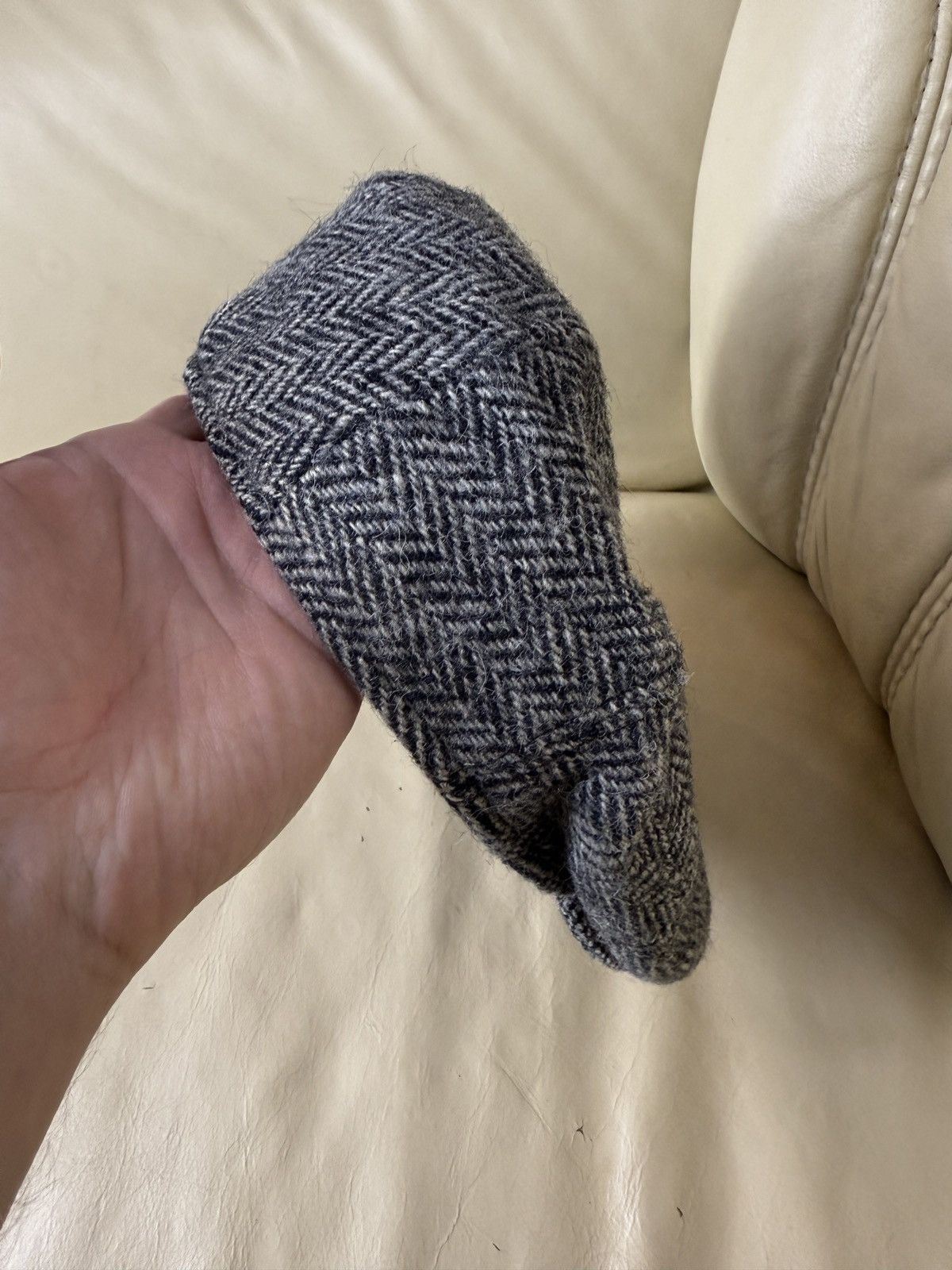Harris Tweed Vintage harris tweed flat cap wool tweed Size ONE SIZE - 4 Thumbnail