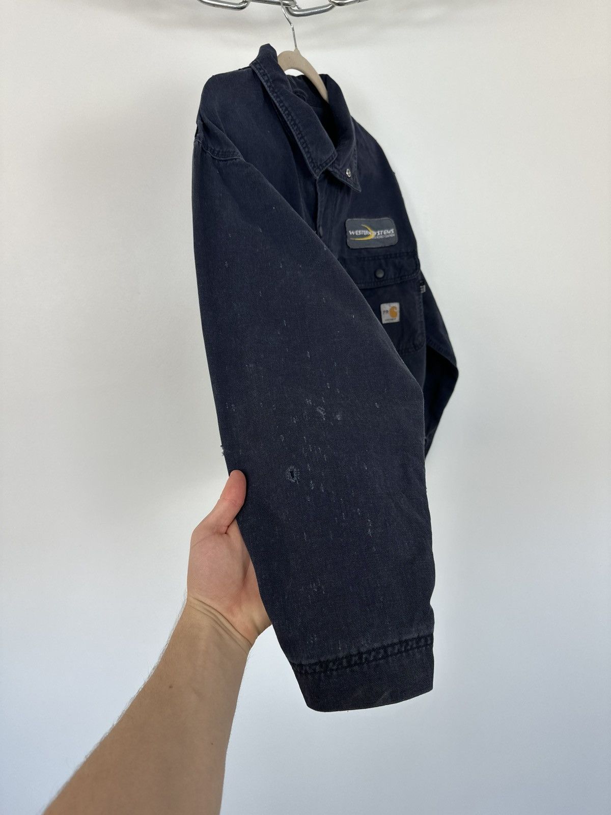 Carhartt Vintage 90s Carhartt Flame Resistant USA Cropped Work Jacket Size US M / EU 48-50 / 2 - 11 Thumbnail
